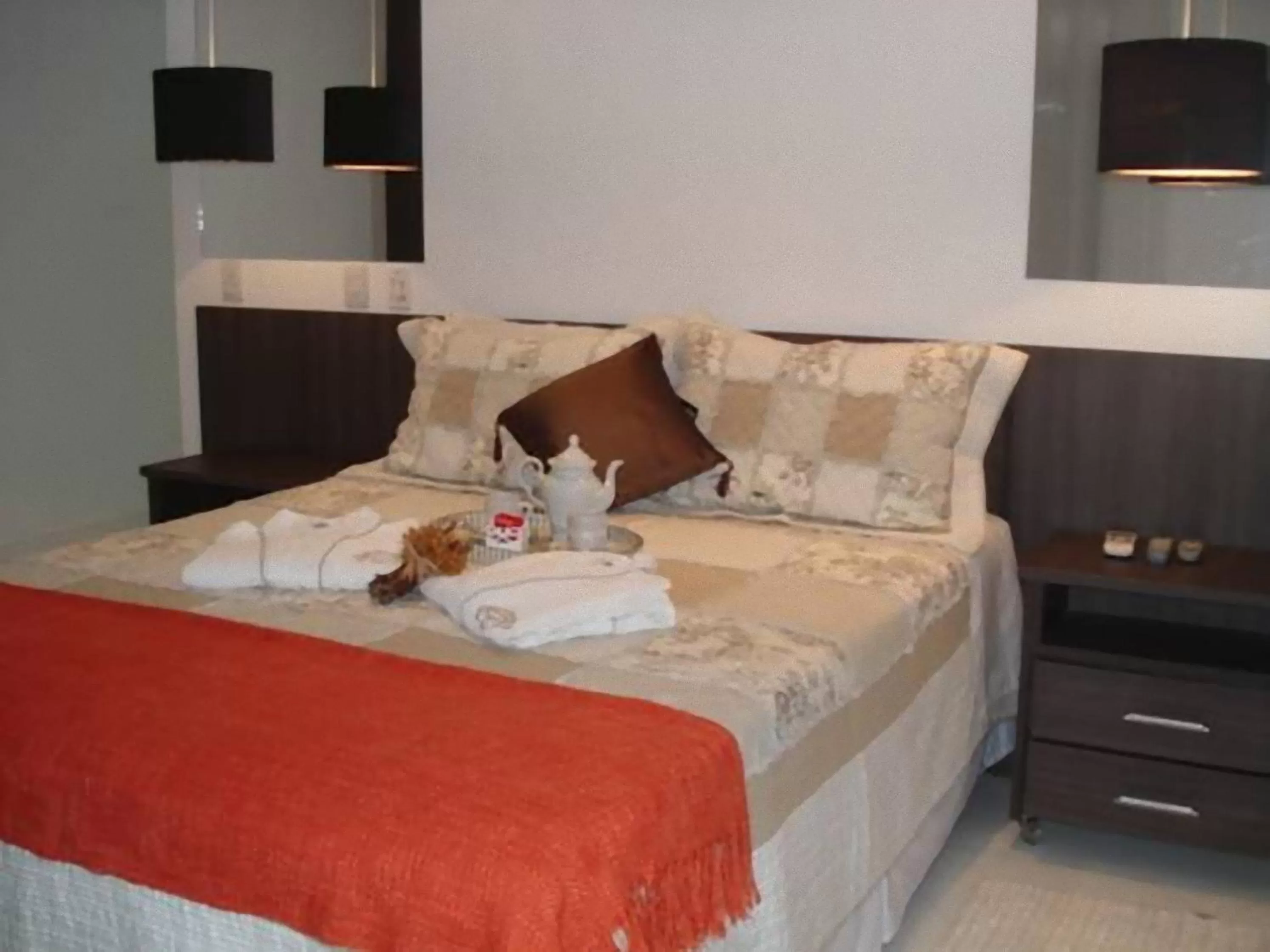 Bed in Pousada Solar Dom Kido