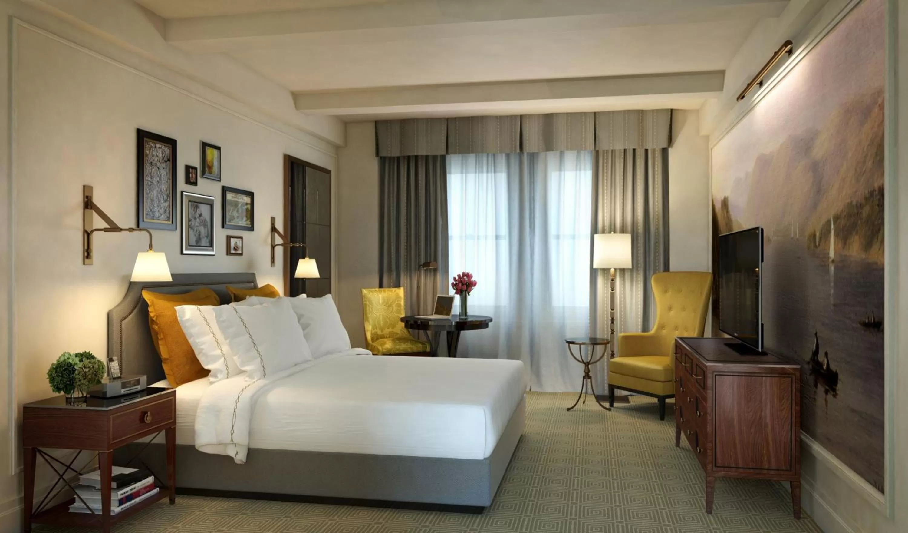 Photo of the whole room, Bed in InterContinental New York Barclay Hotel by IHG