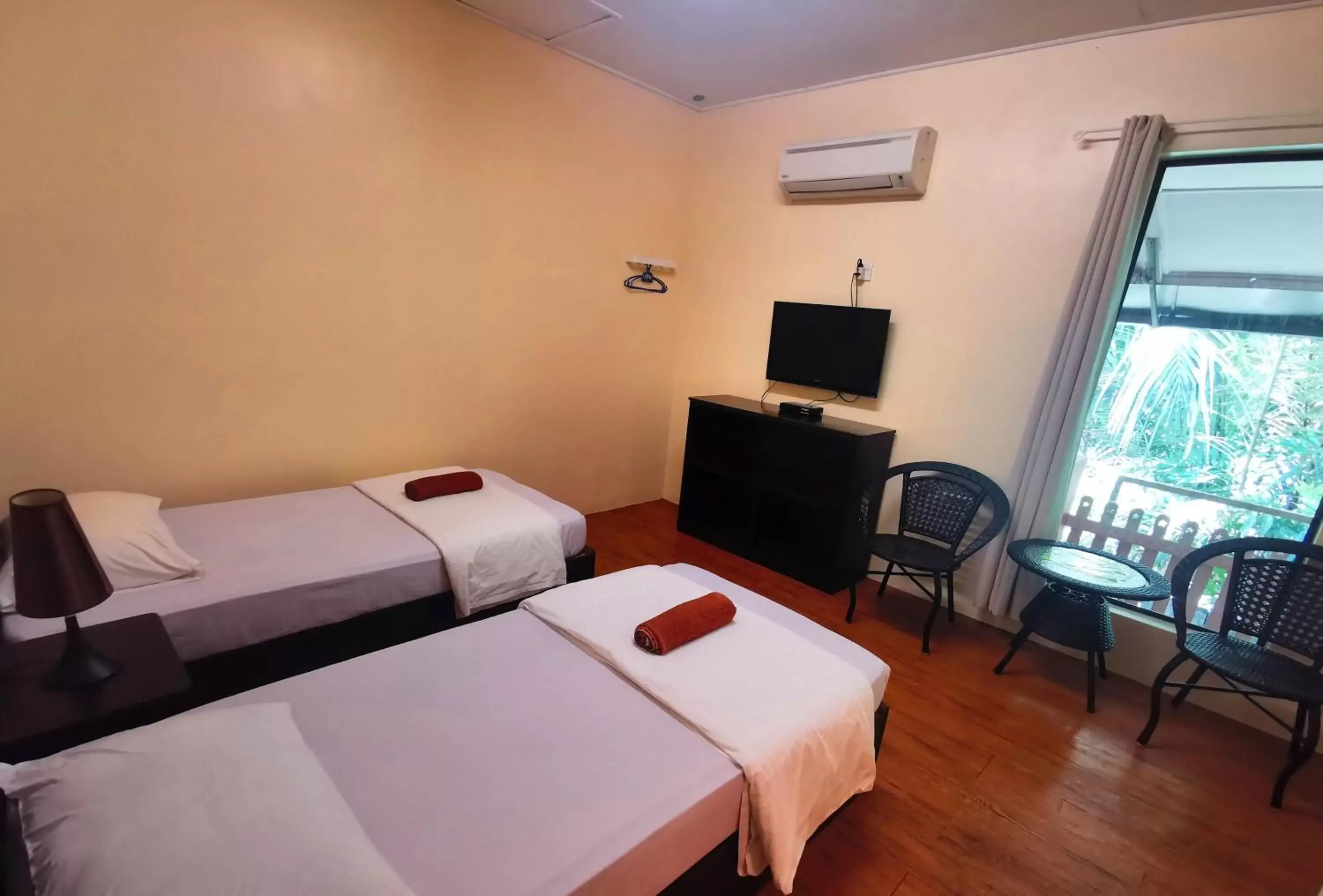 Bed in Sabak Awor Resort