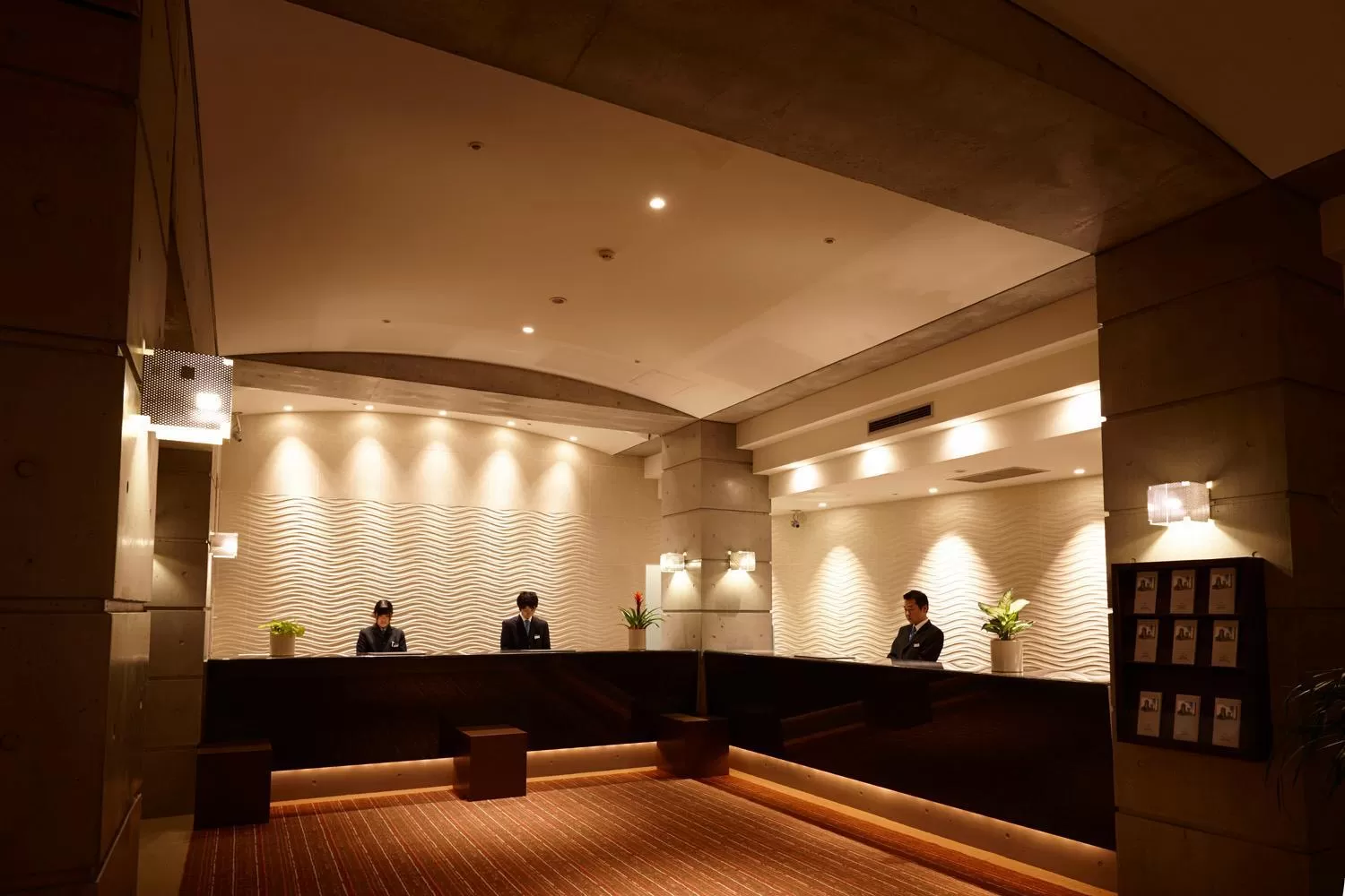 Lobby or reception in The Residential Suites Fukuoka