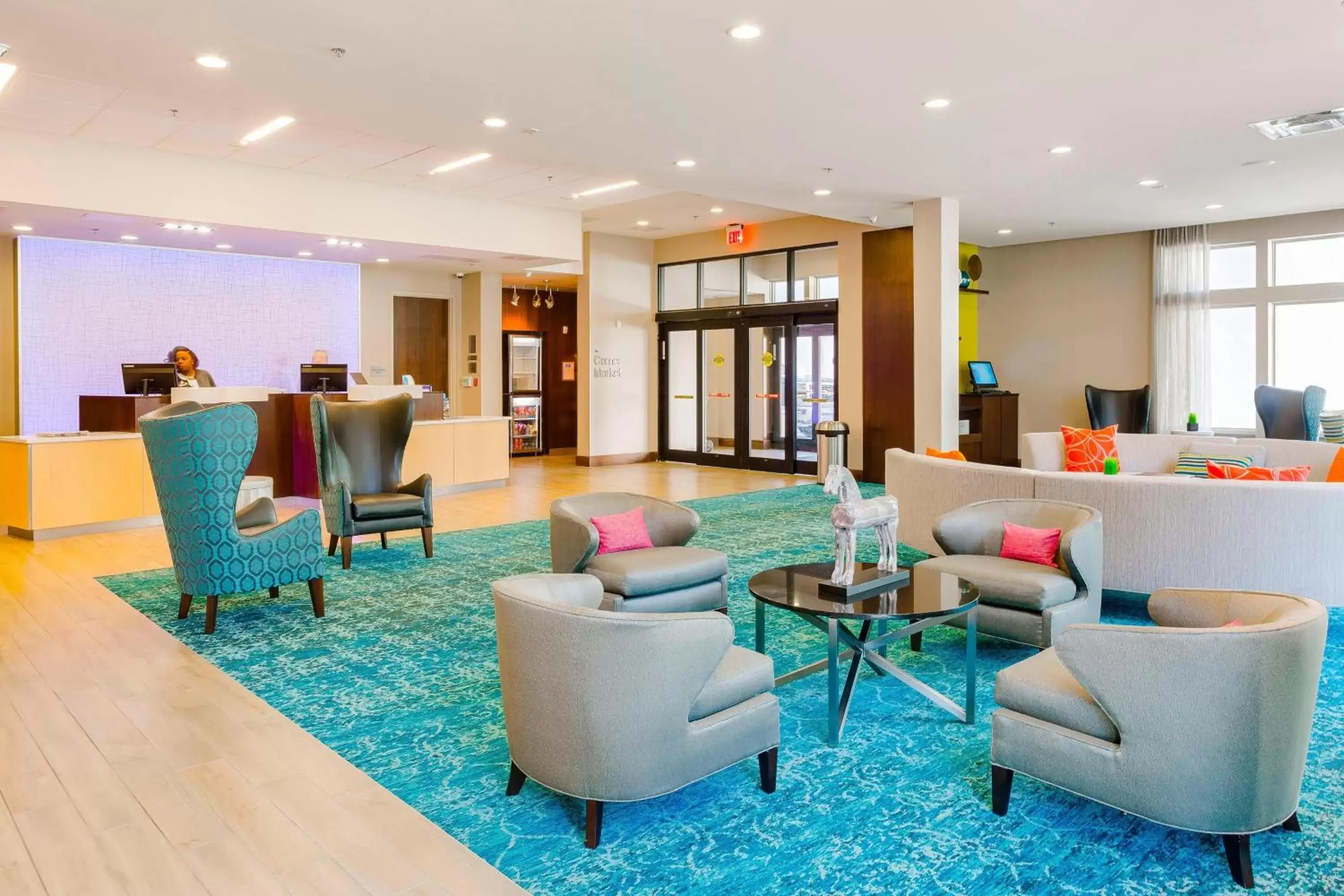Lobby or reception, Lobby/Reception in Fairfield Inn & Suites by Marriott Savannah Downtown/Historic District