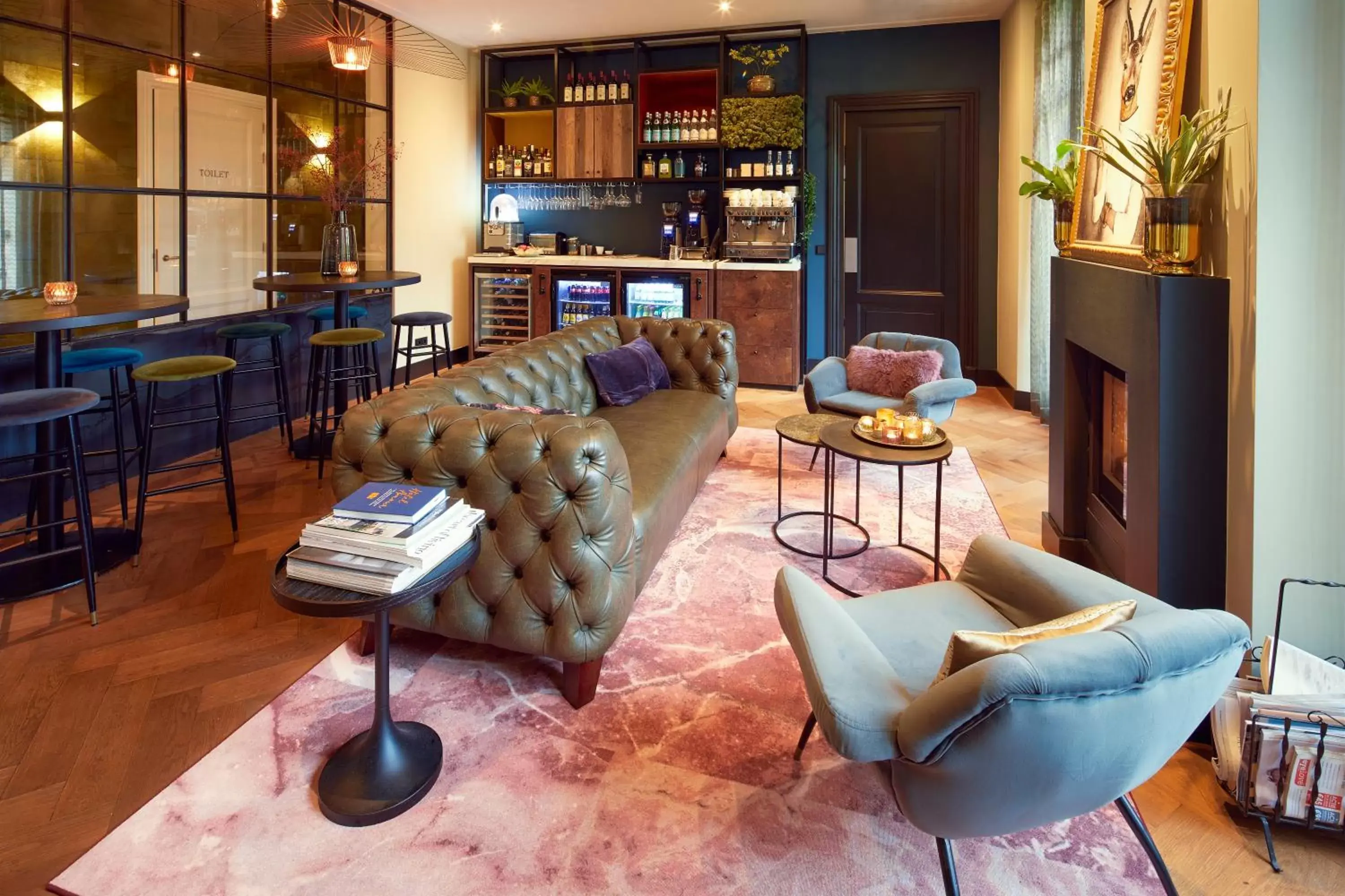 Lounge or bar, Lounge/Bar in The Yard hotel Zuidkade