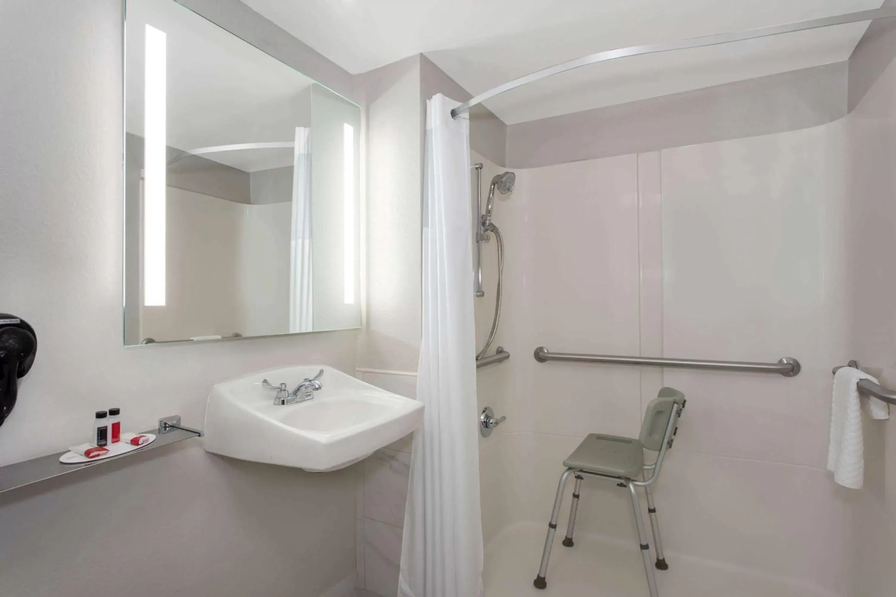 Shower, Bathroom in Days Inn by Wyndham Orlando Conv. Center/International Dr