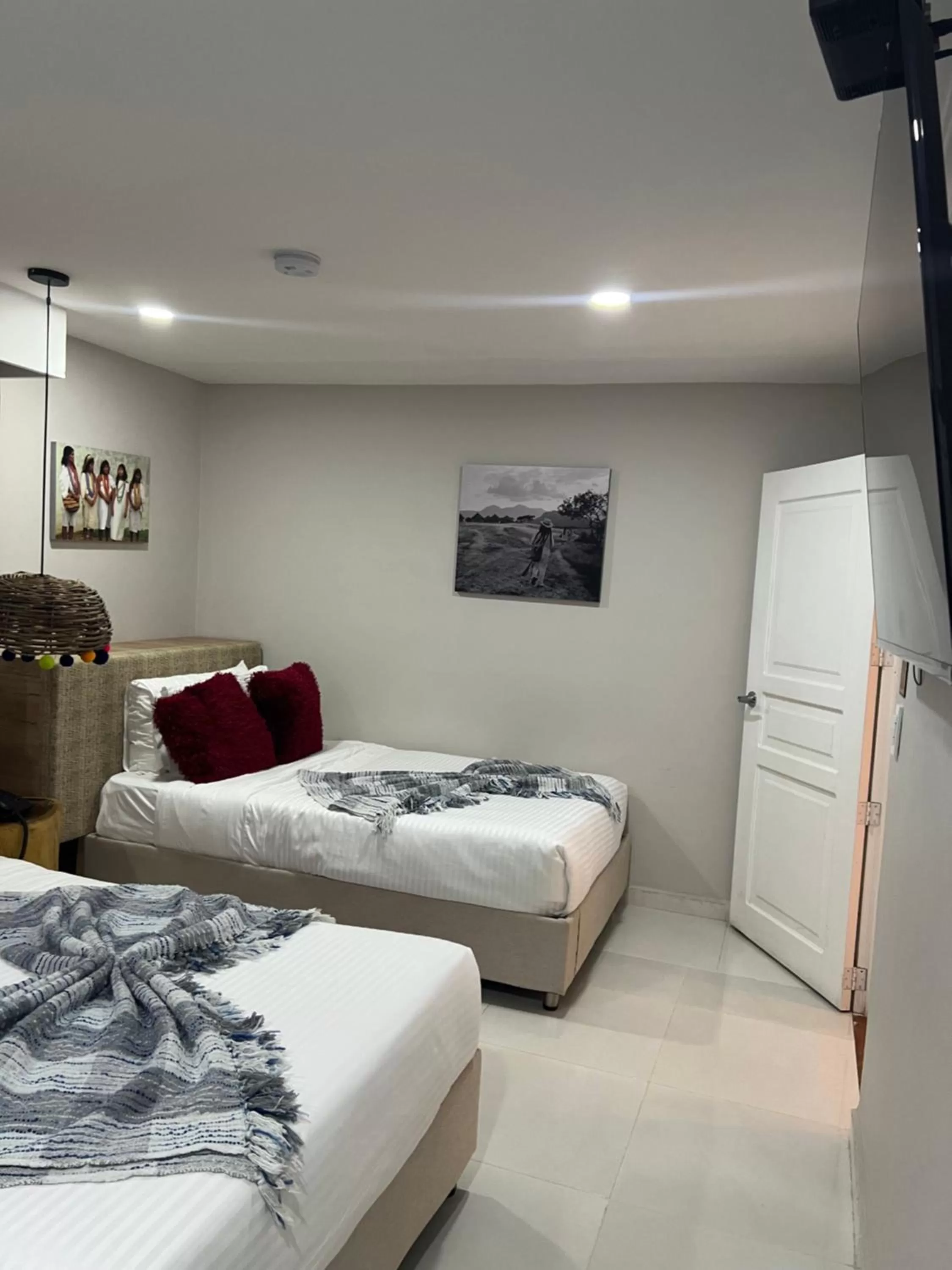 Bed in Hotel Boutique Casa chunuu Santa Marta