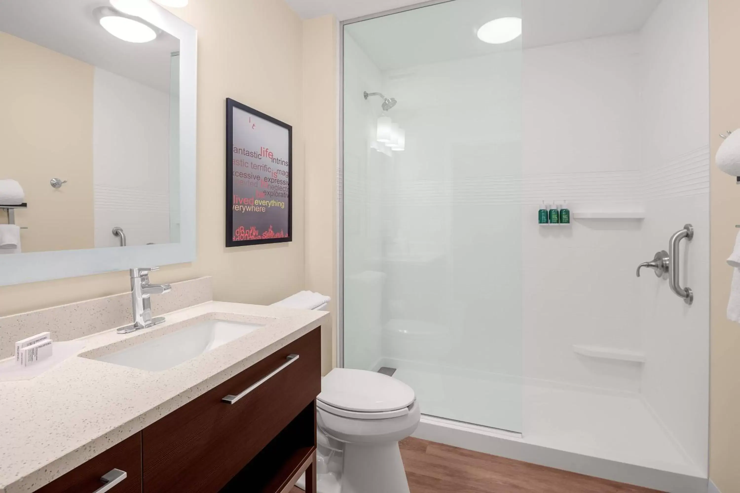 Bathroom in TownePlace Suites Cincinnati Fairfield