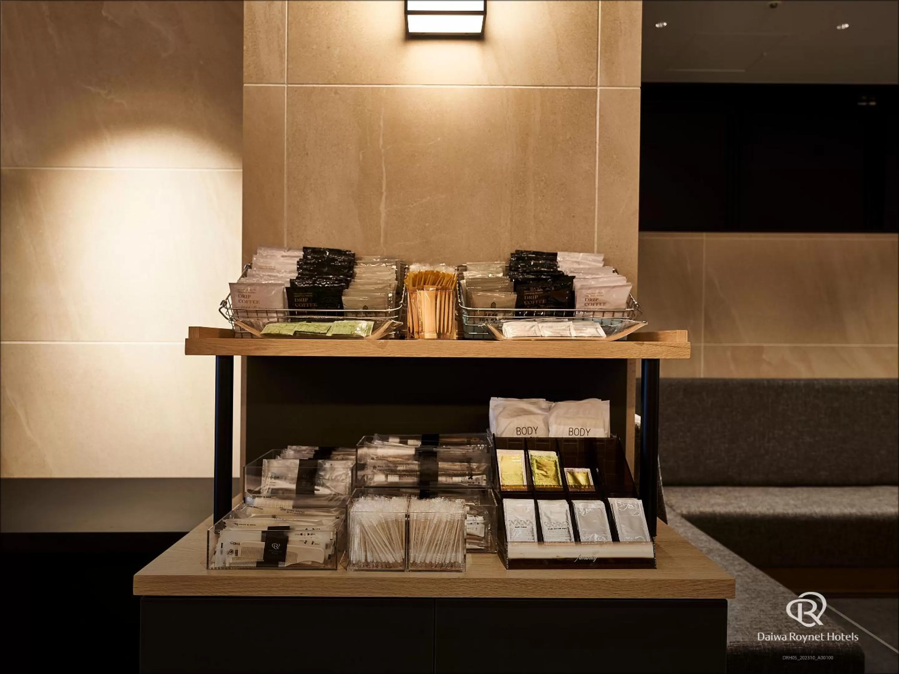 Lobby or reception in DEL style Osaka-Shinsaibashi by Daiwa Roynet Hotel