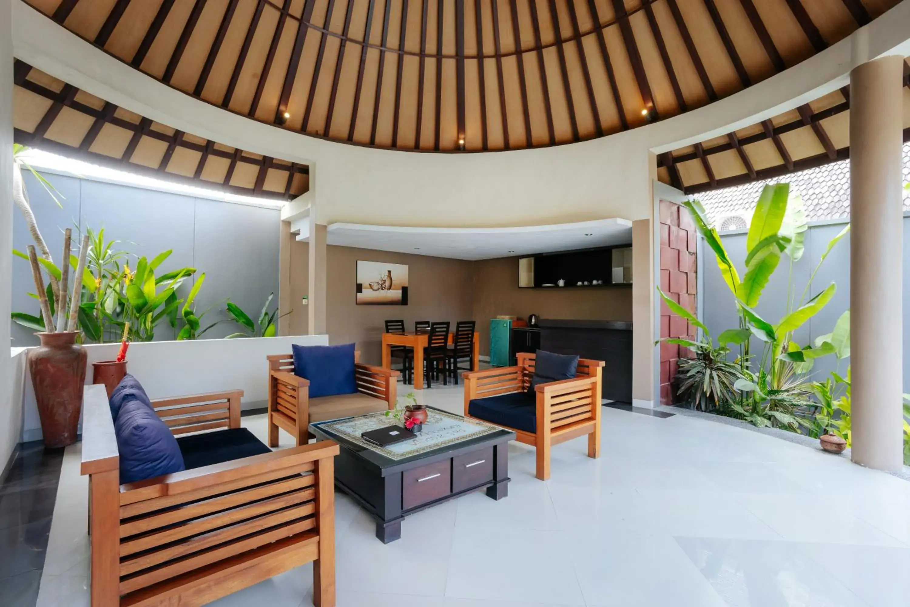 Living room, Seating Area in The Bidadari Villas and Spa