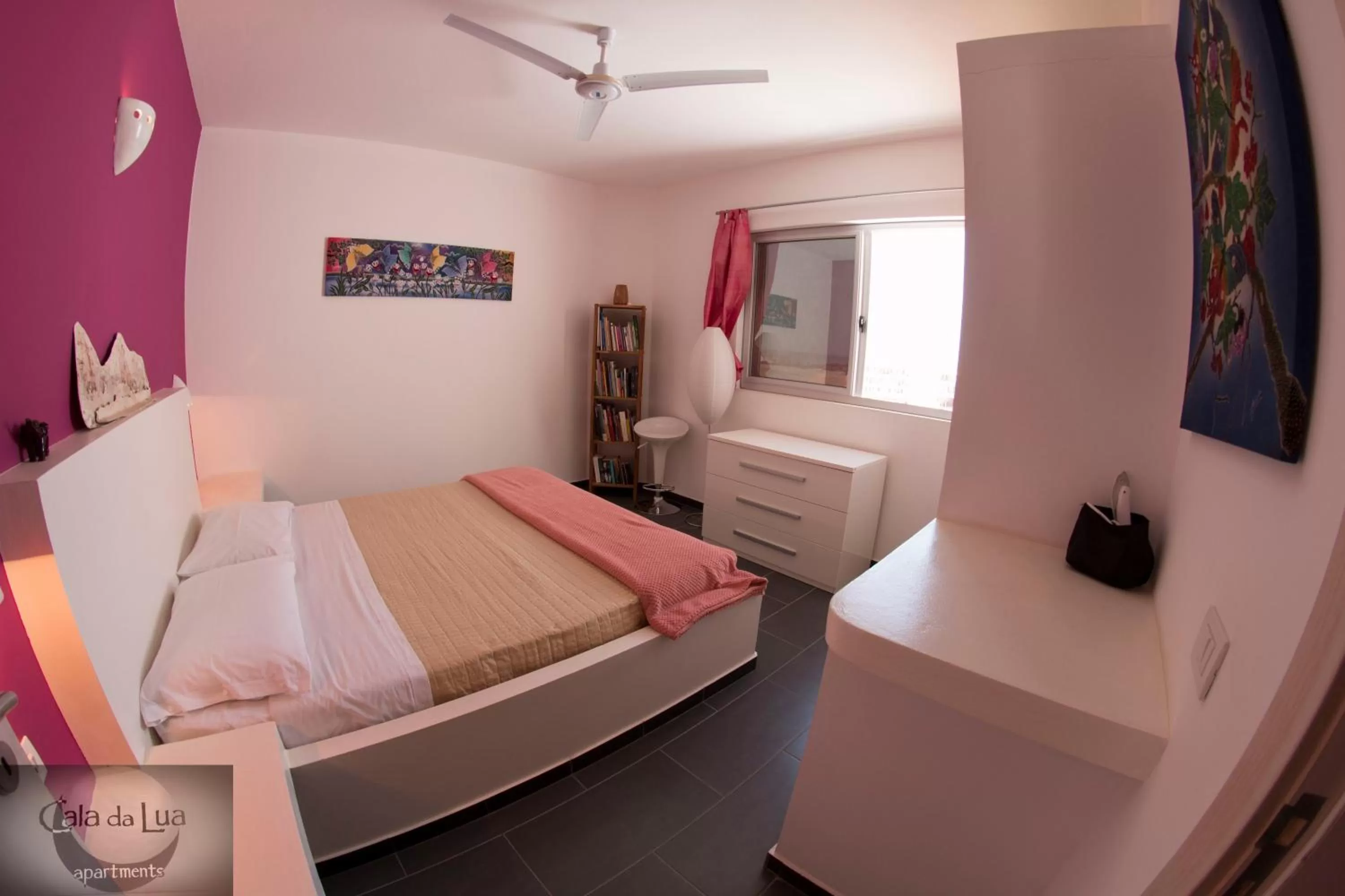 Bed in Cala da Lua apartments