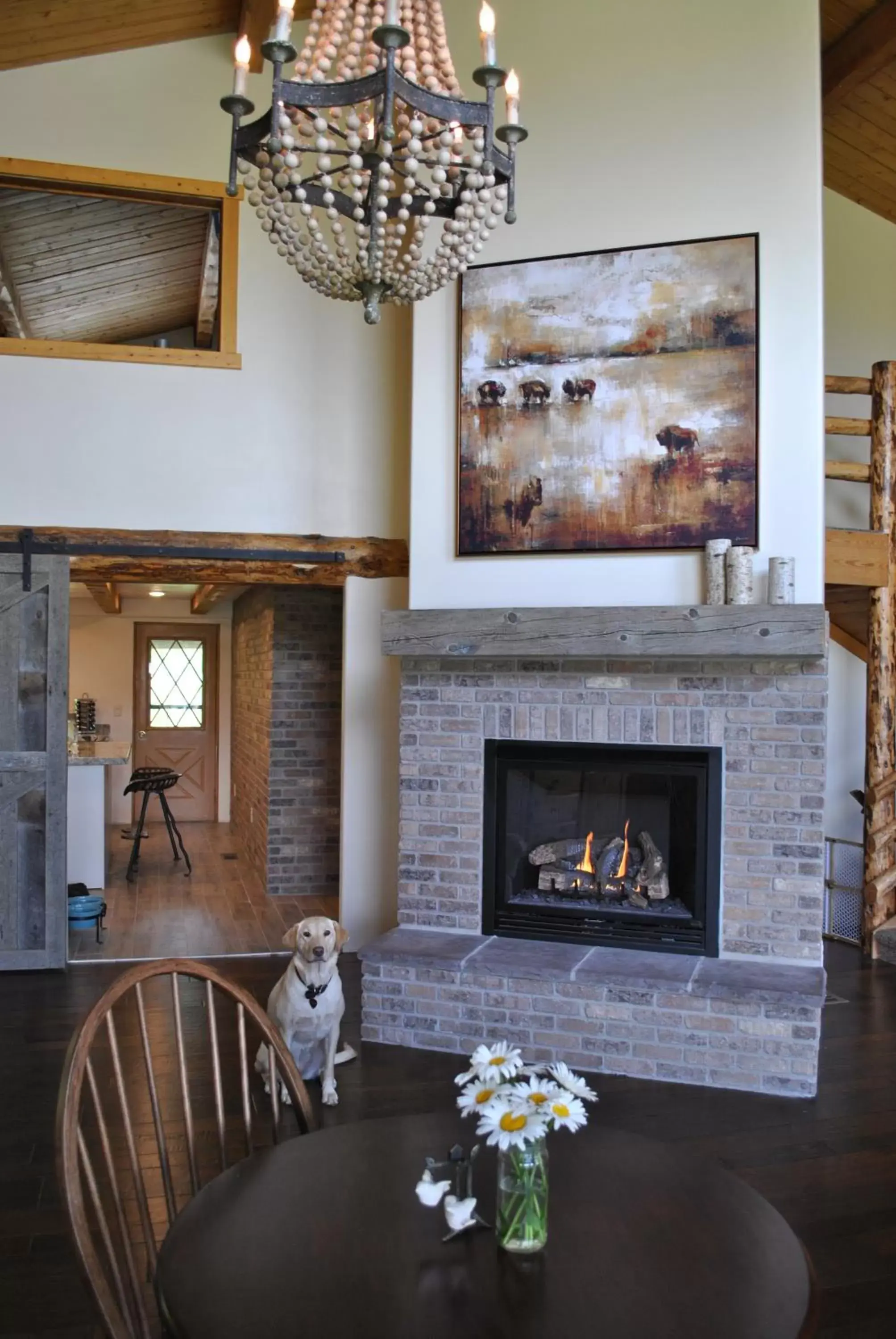 Living room in Fin and Feather Inn Living room in Fin and Feather Inn
