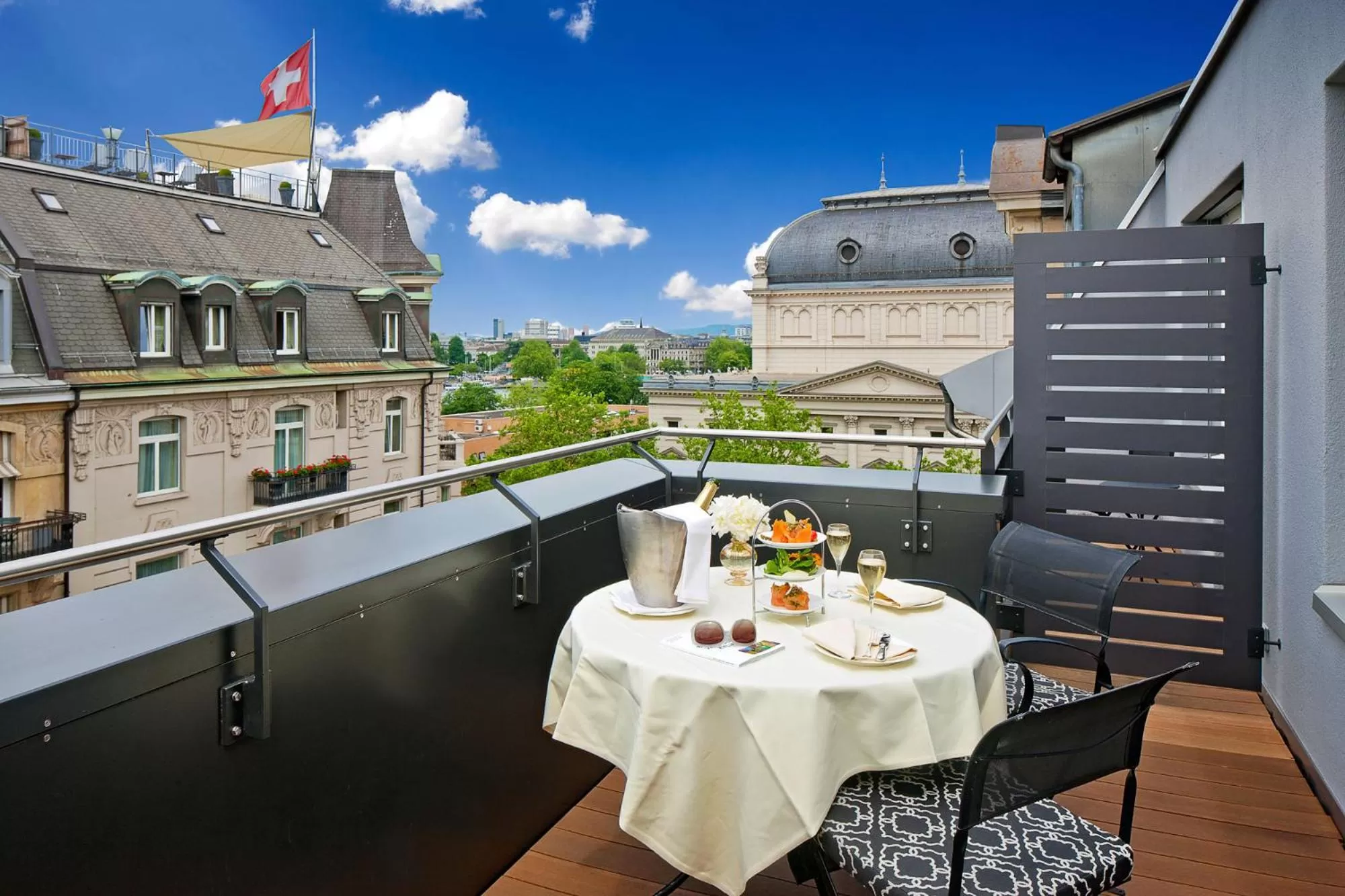 Balcony/Terrace in Opera Hotel Zürich