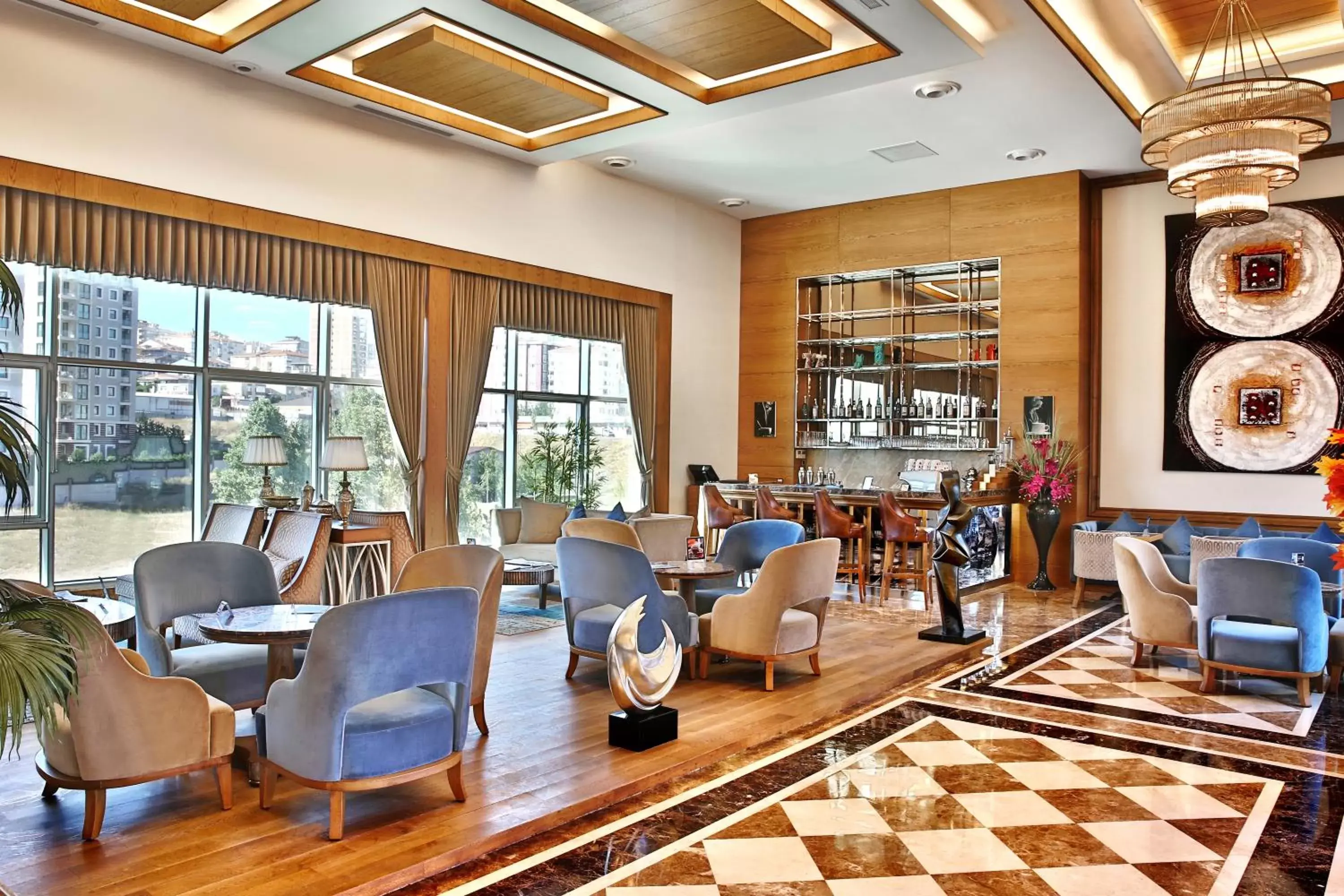 Lobby or reception in Bof Hotels Ceo Suites Atasehir