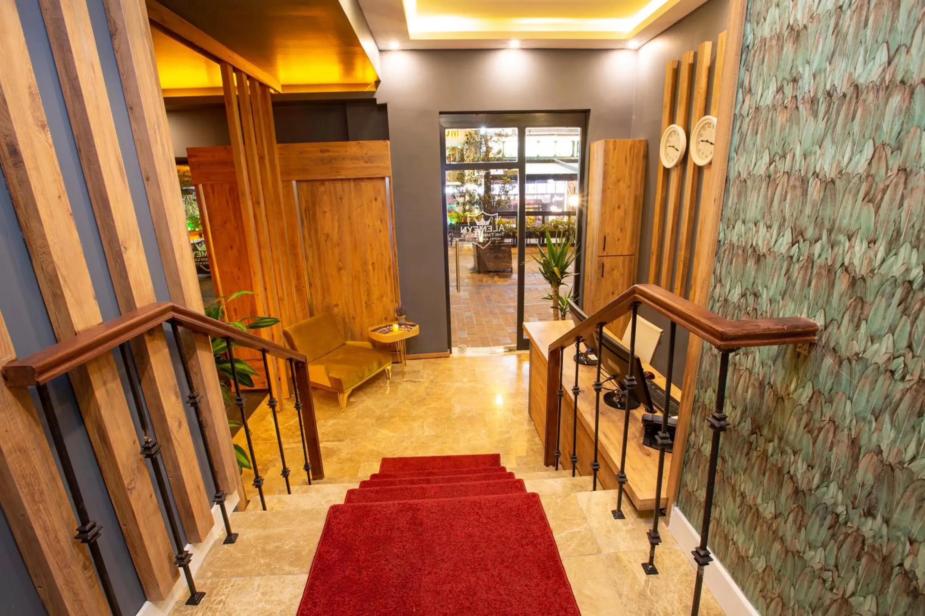 Lobby or reception in Taksim Leon's Hotel Lobby or reception in Taksim Leon's Hotel