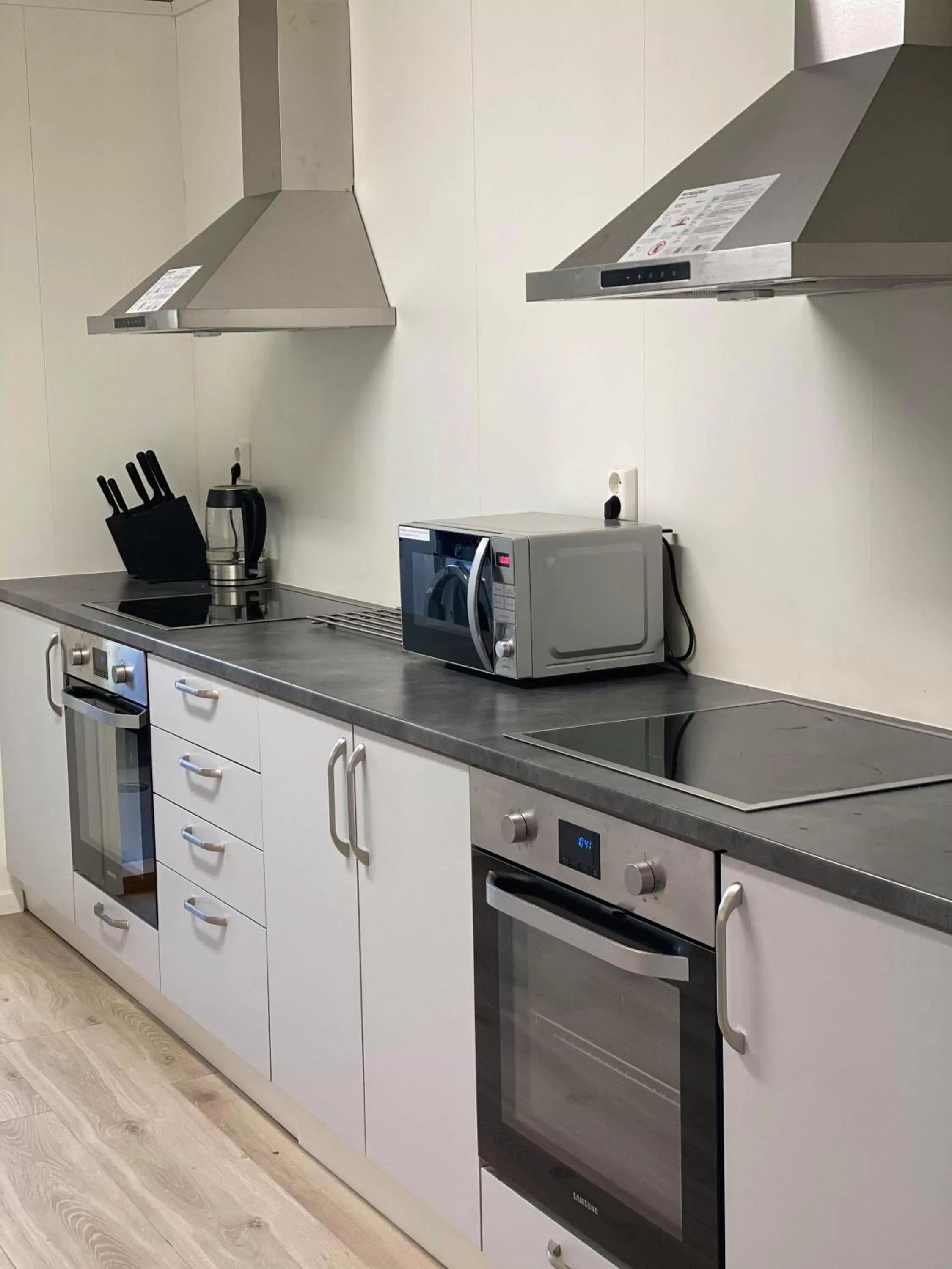 Kitchen or kitchenette in Mosjøen Overnatting, Finnskoggata 20