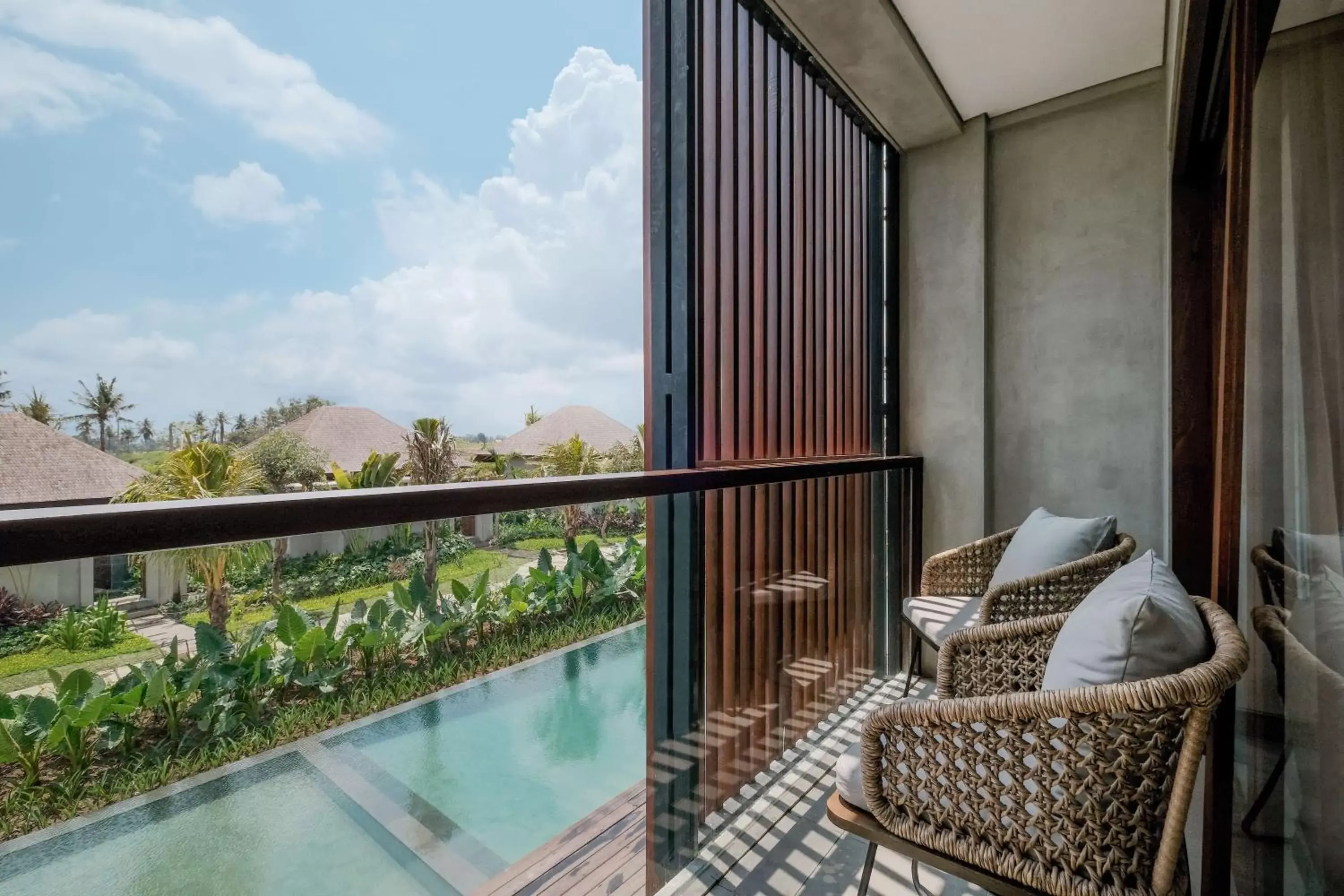 Balcony/Terrace in The Garcia Ubud Hotel & Resort