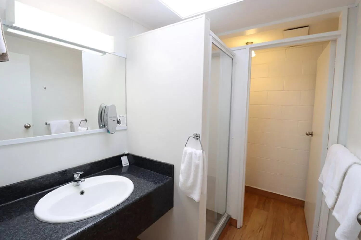 Toilet in Aztec Motel