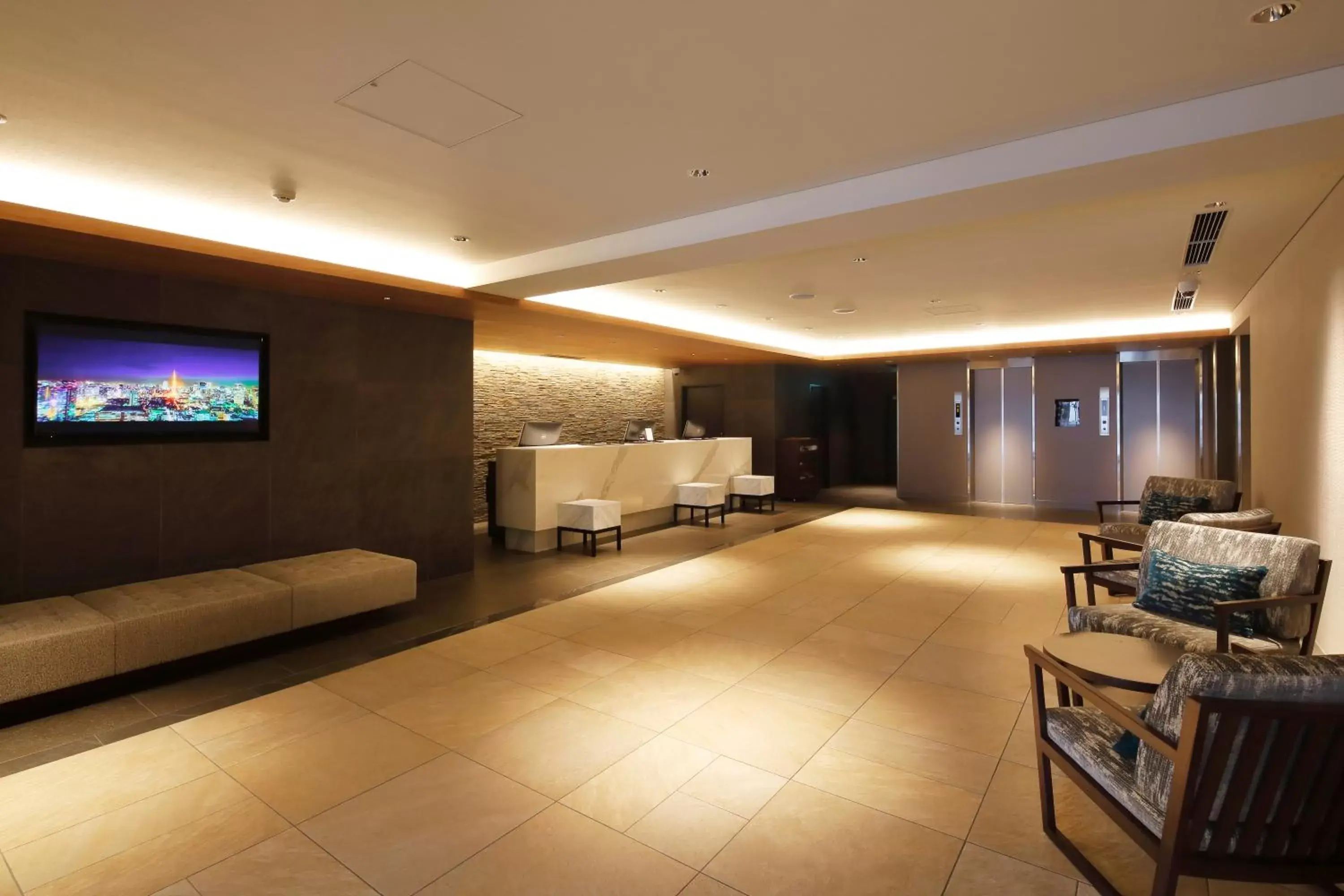 Lobby or reception, Lobby/Reception in HOTEL MYSTAYS Sapporo Susukino