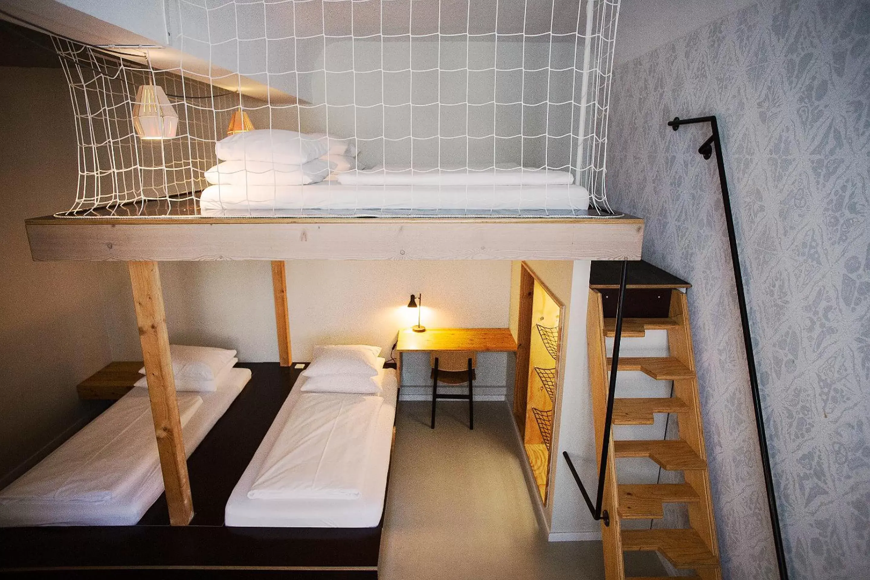 Bed in Michelberger Hotel Bed in Michelberger Hotel