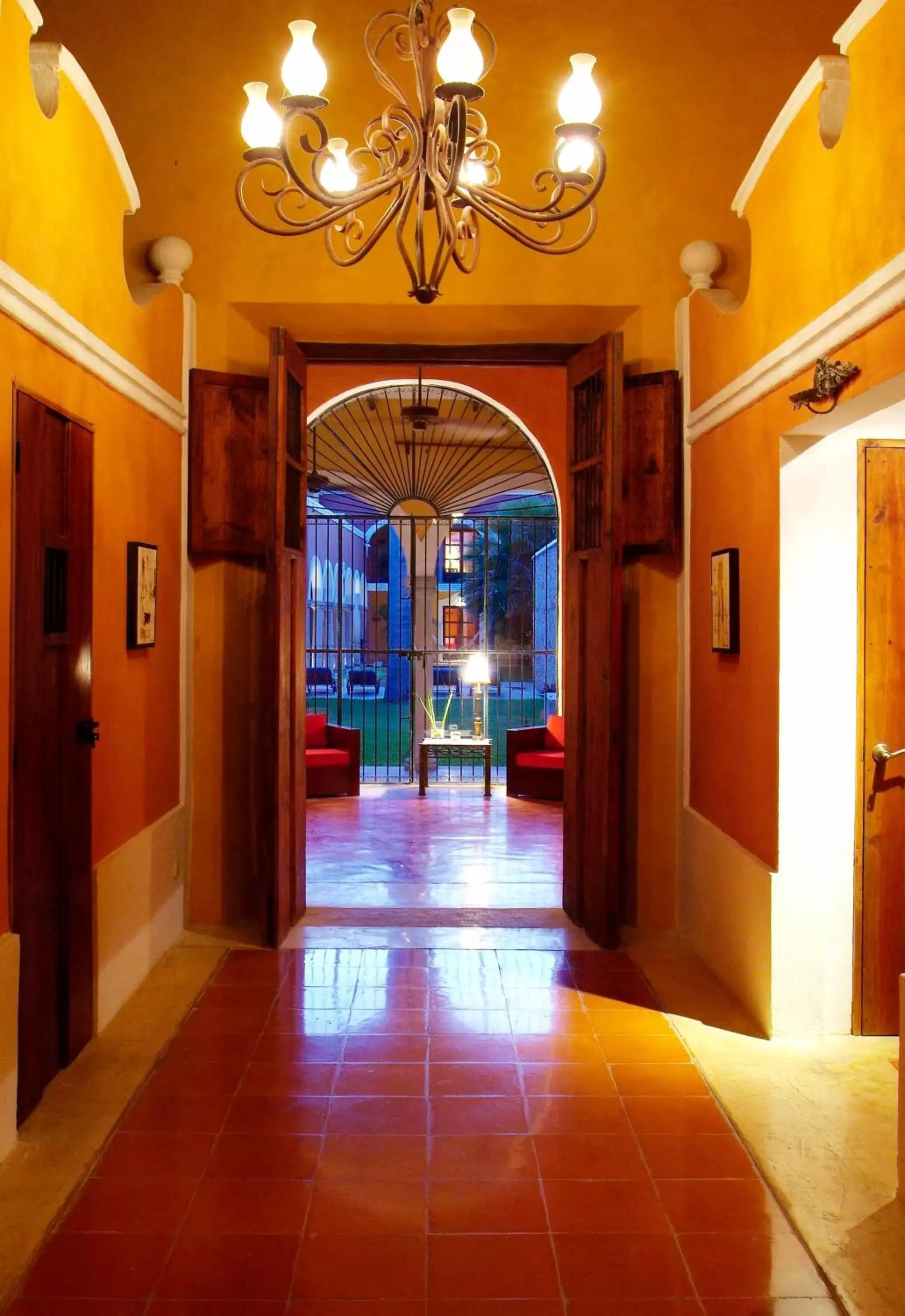 Decorative detail in Hotel Hacienda Mérida
