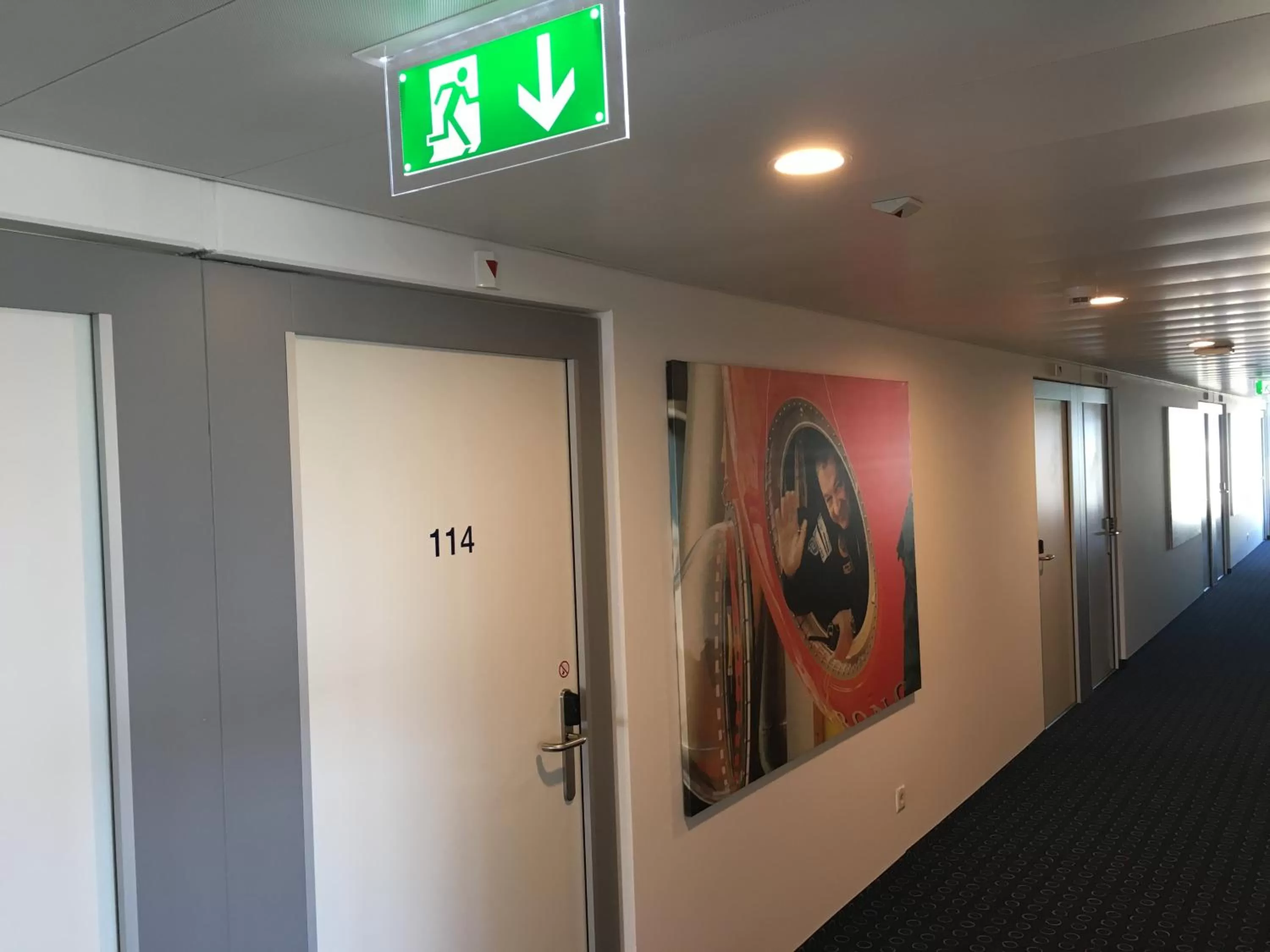 Decorative detail in Airporthotel Grenchen