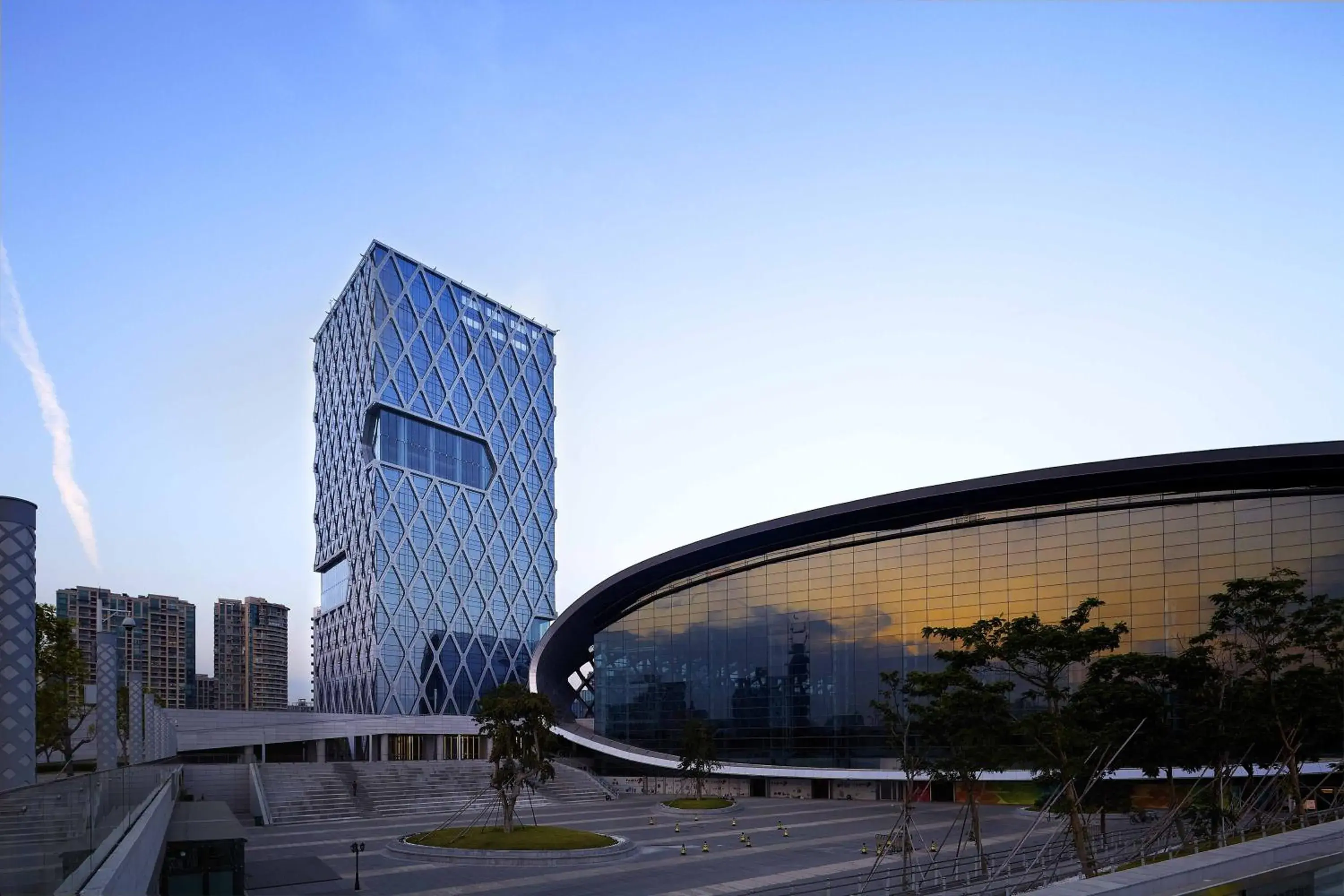 Facade/entrance, Property Building in Hotel Kapok Shenzhen Bay