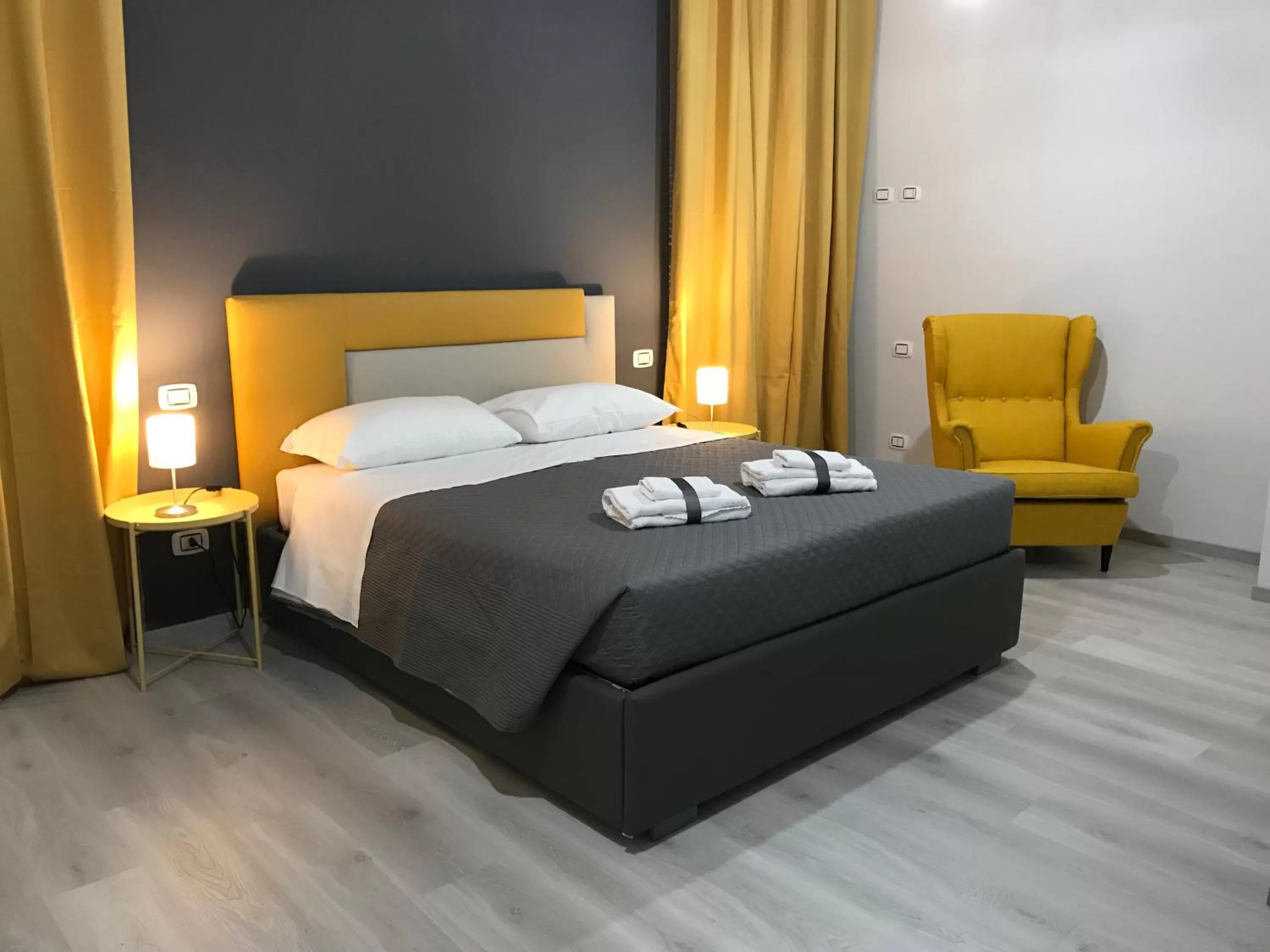 Bedroom, Bed in Sensation House