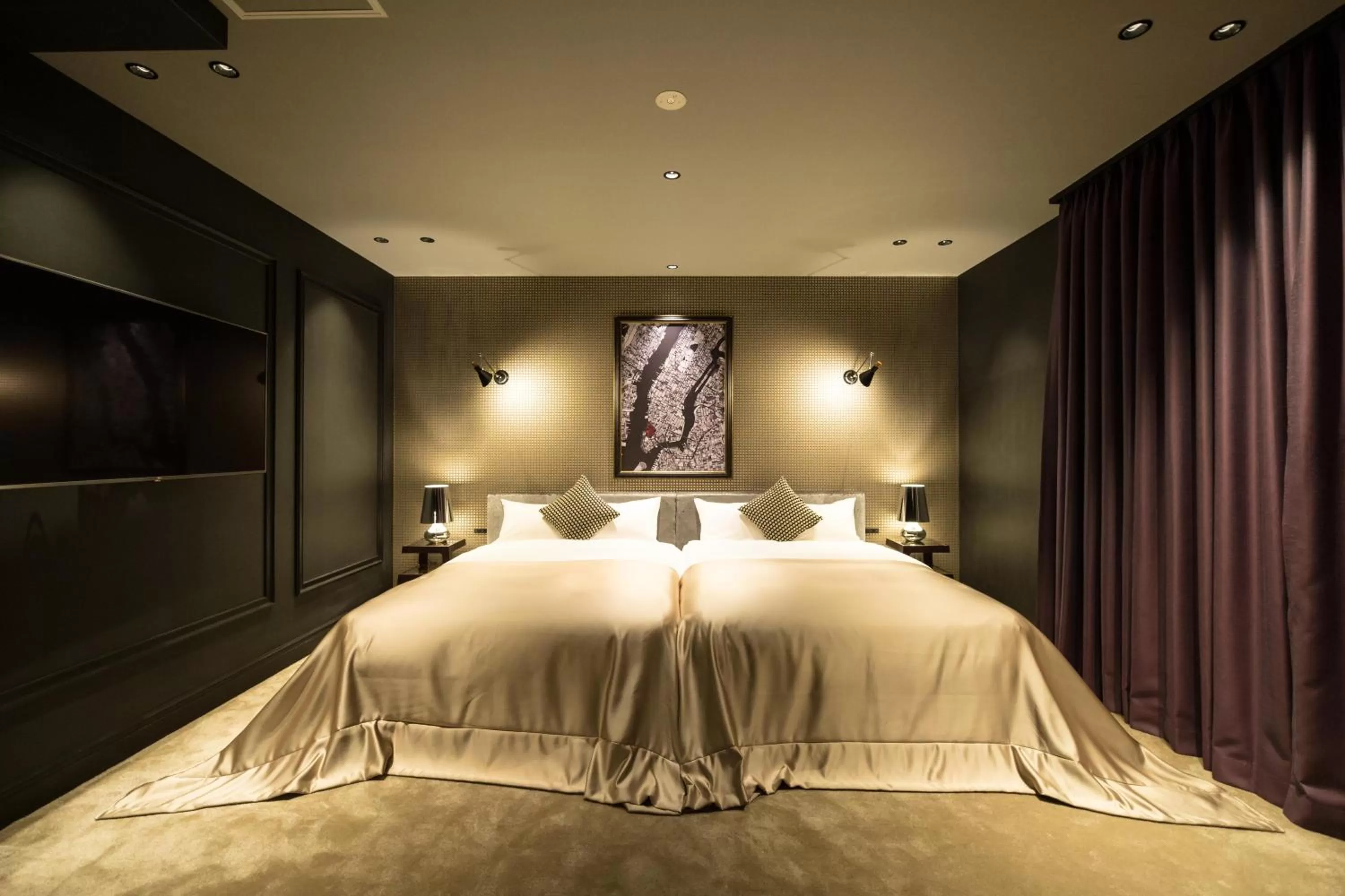 Bed in HOTEL SHIKISAI KYOTO