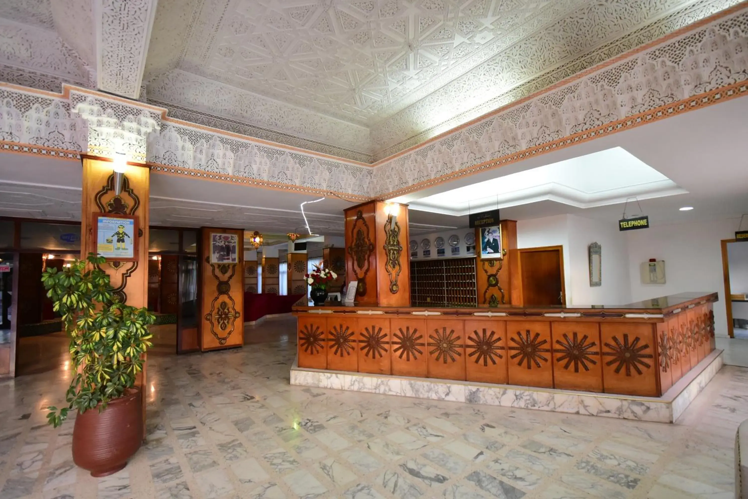 Lobby/Reception in Sud Bahia Agadir "Bahia City Hotel"