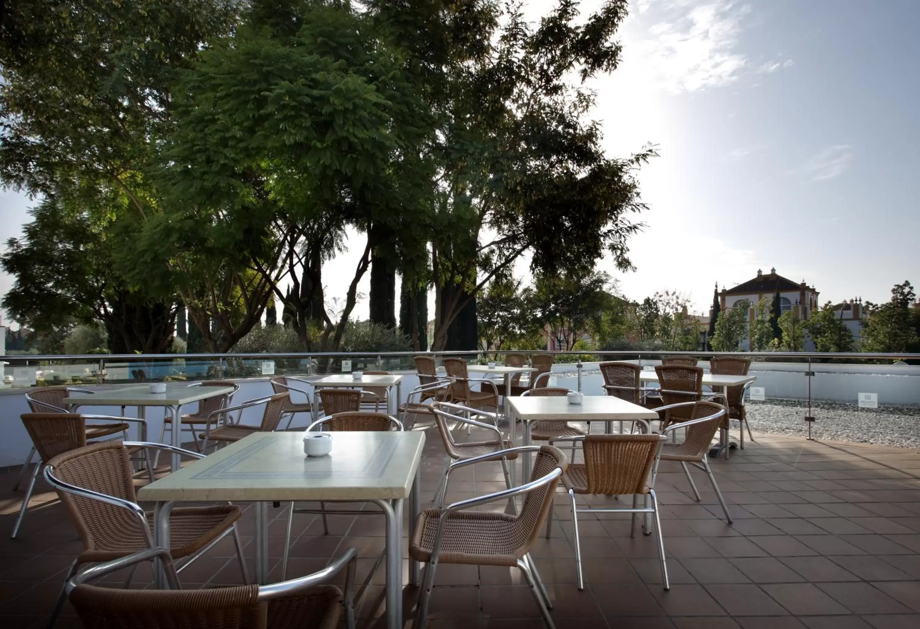 Garden, Restaurant/Places to Eat in Hotel Abades Benacazon