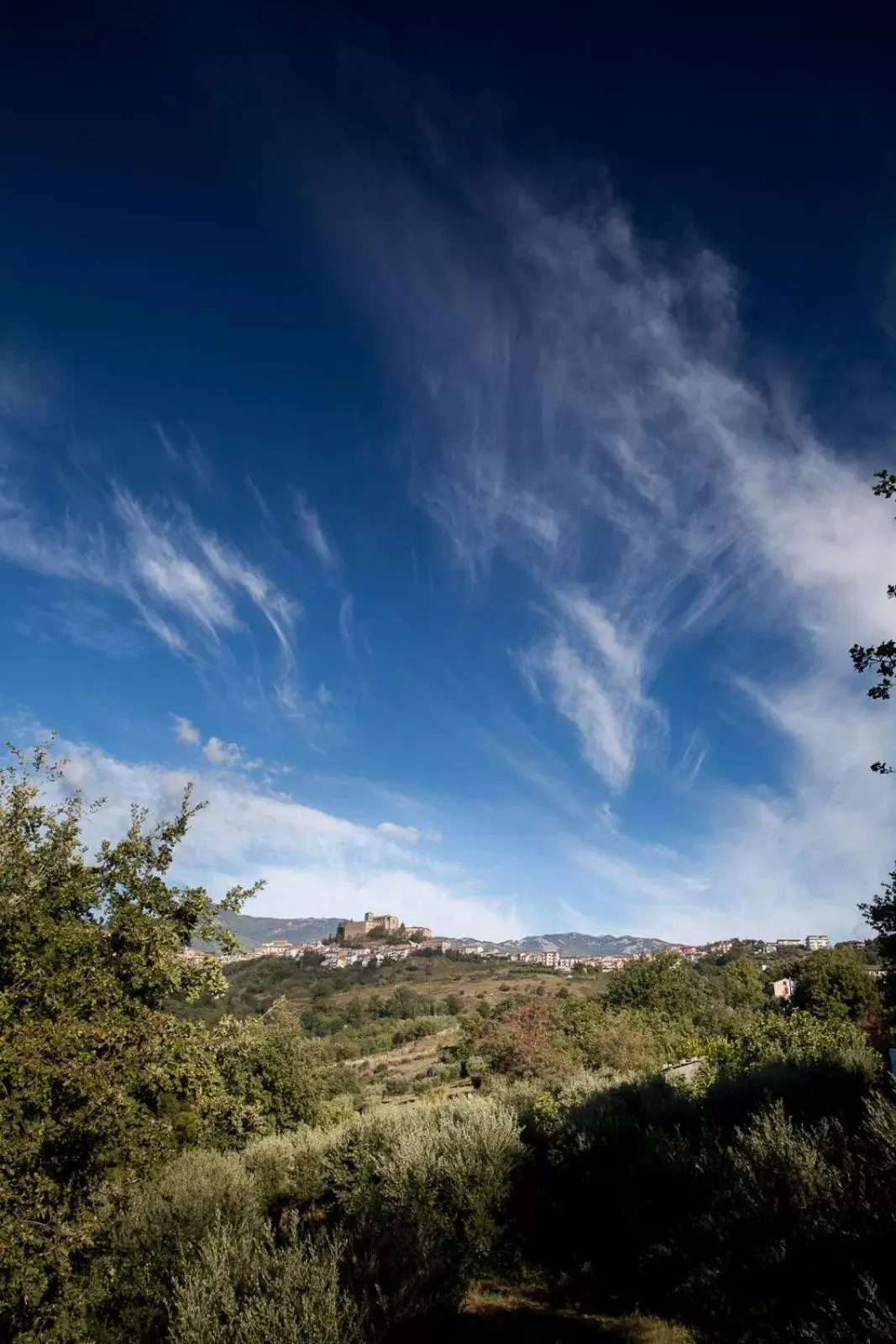 Natural landscape in Castello di Altomonte