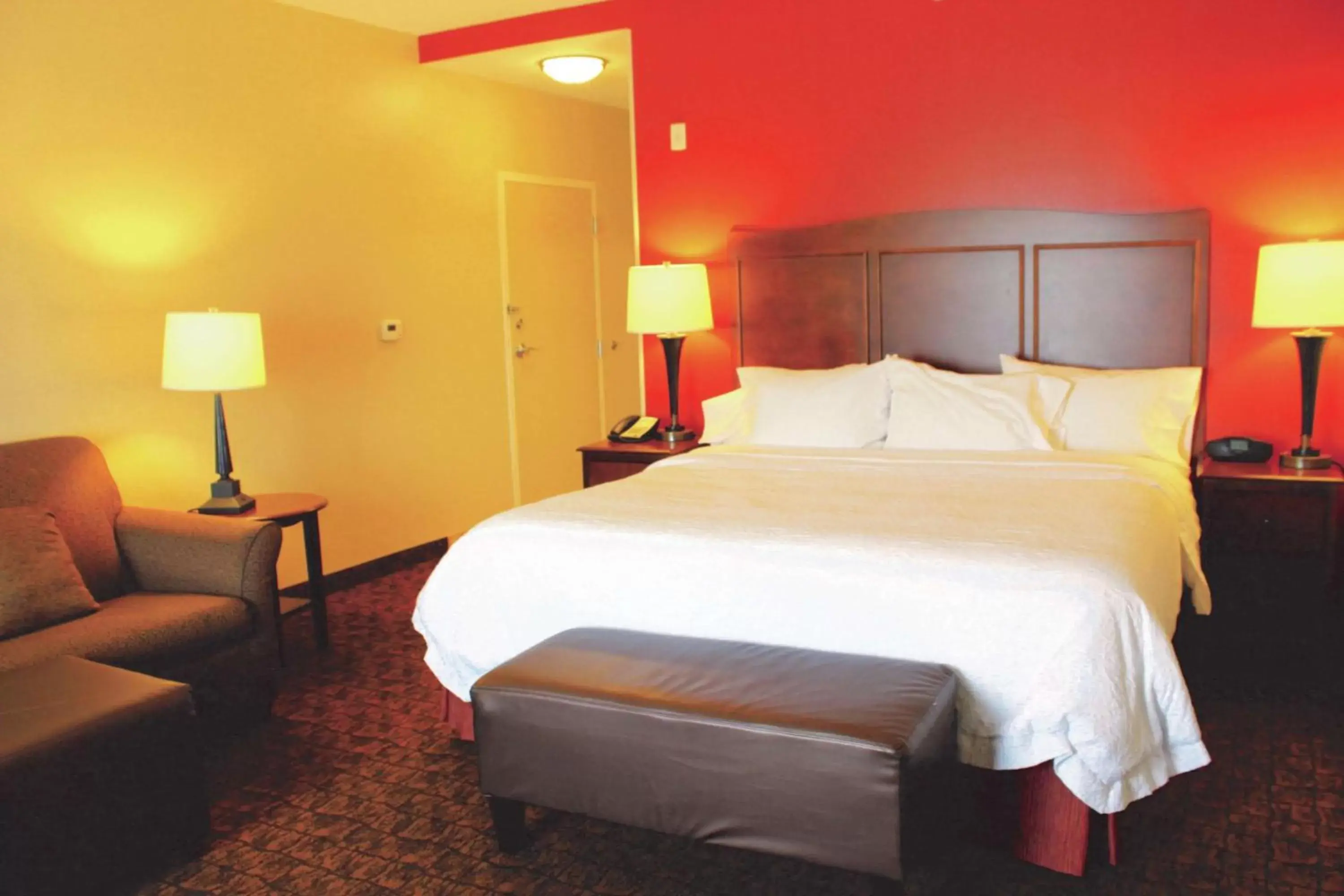 Bed in Hampton Inn By Hilton & Suites Mcallen