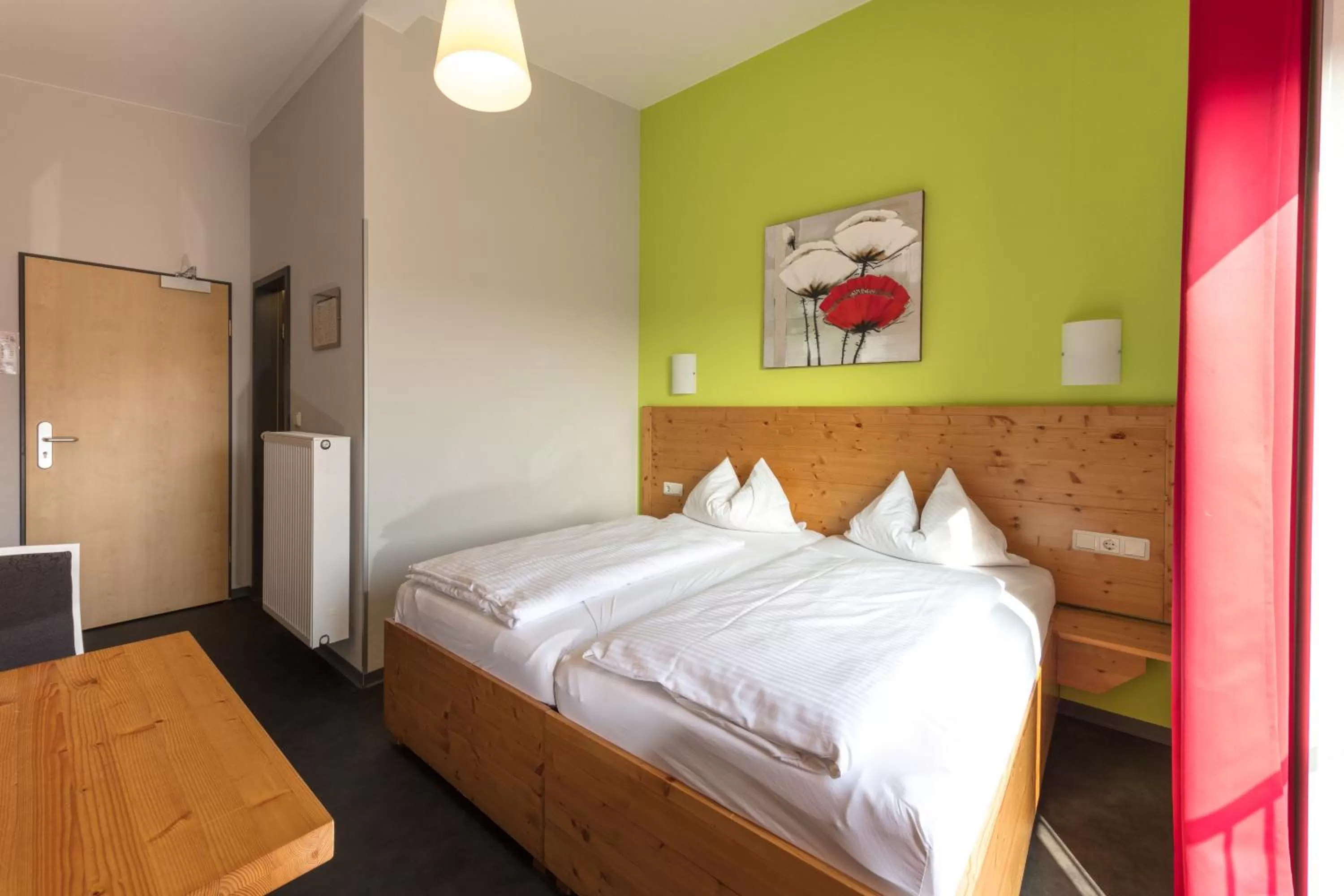 Bed in Hotel Demling