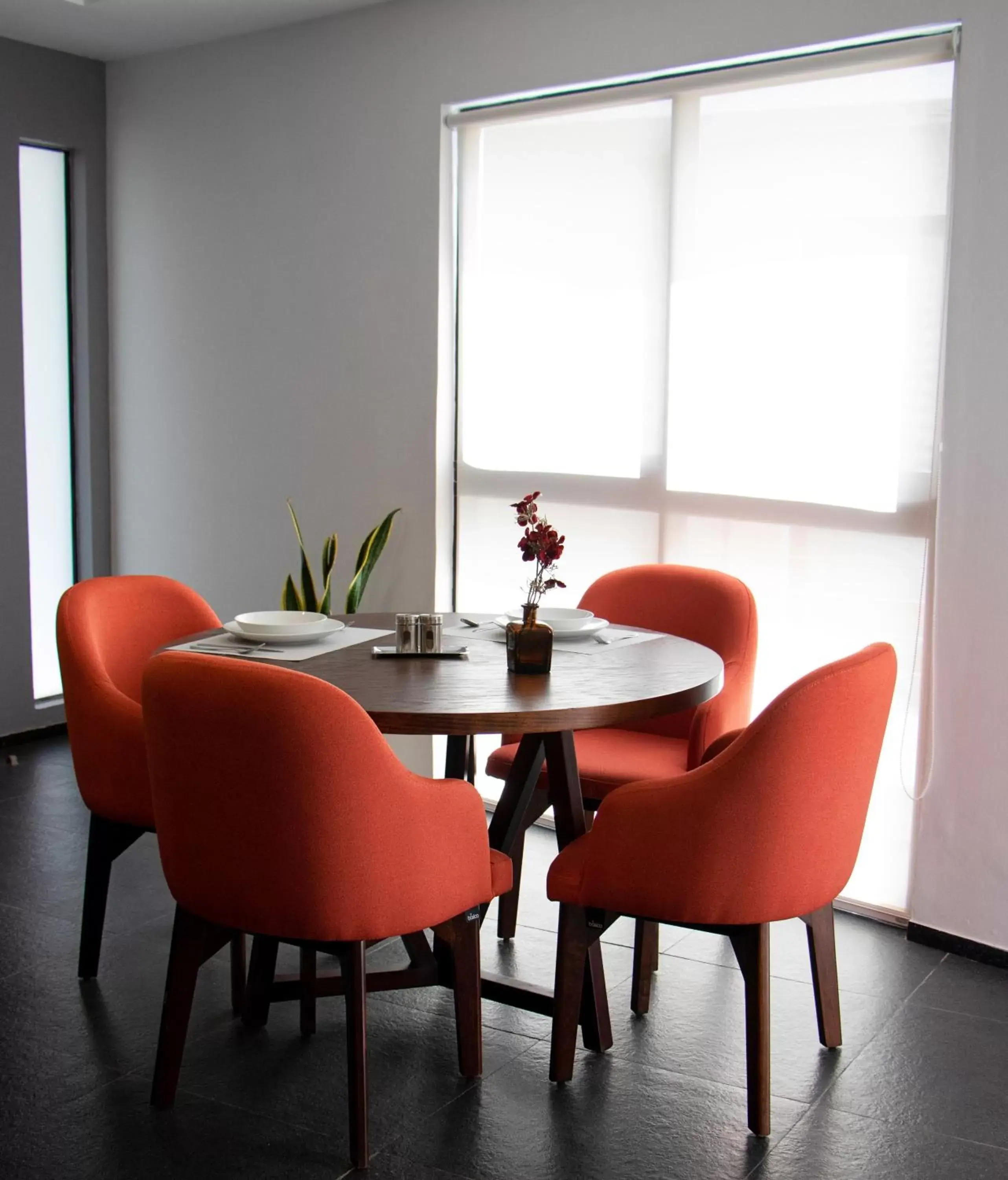 Dining area in Sole Suites