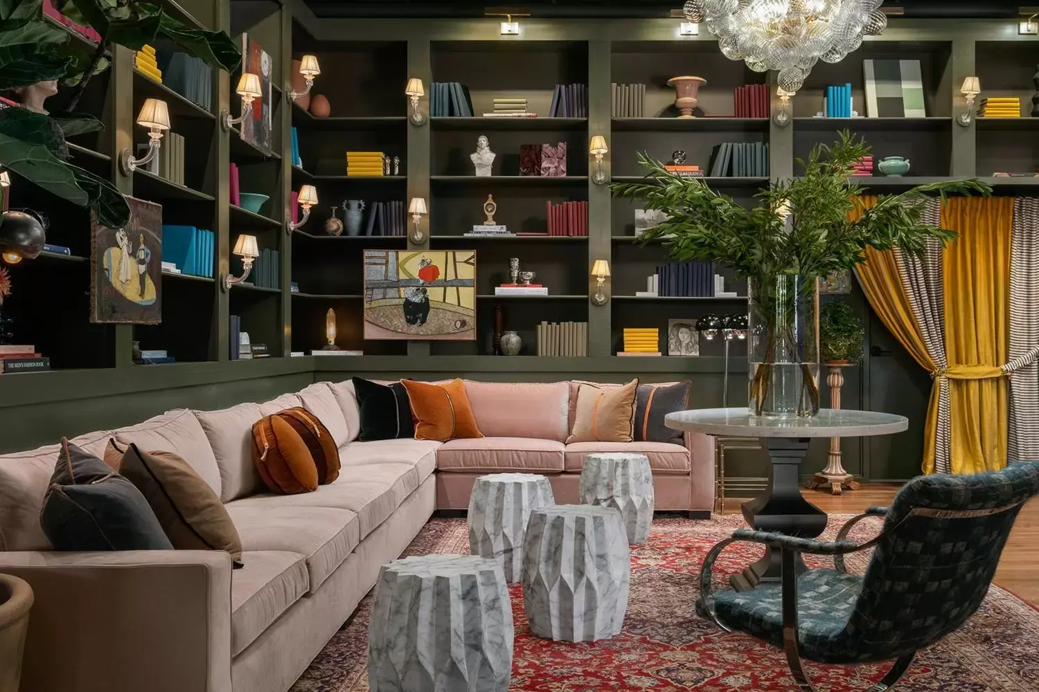 Library, Seating Area in The Lincoln Hotel