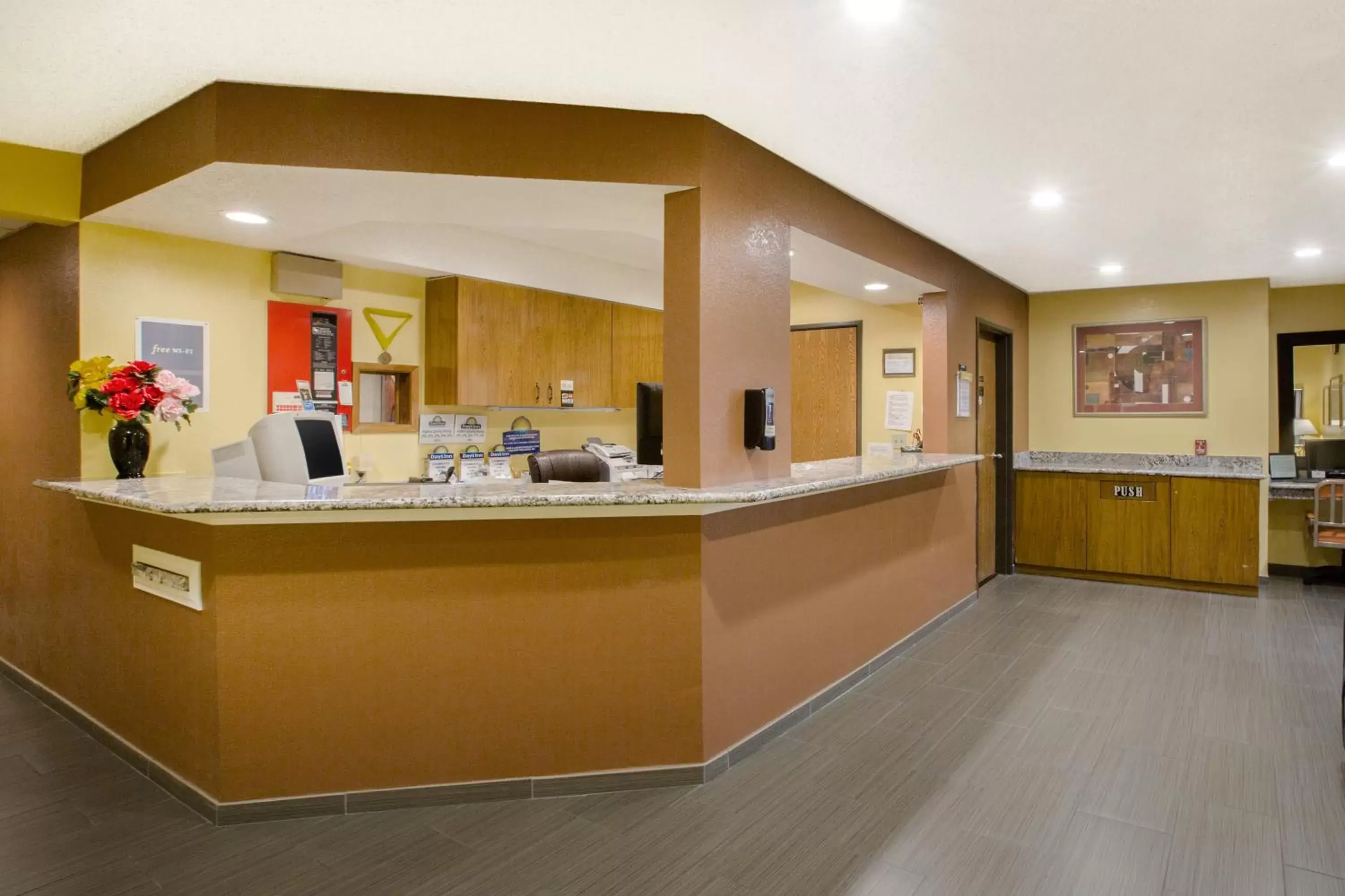 Lobby or reception in Days Inn by Wyndham Fremont Lobby or reception in Days Inn by Wyndham Fremont