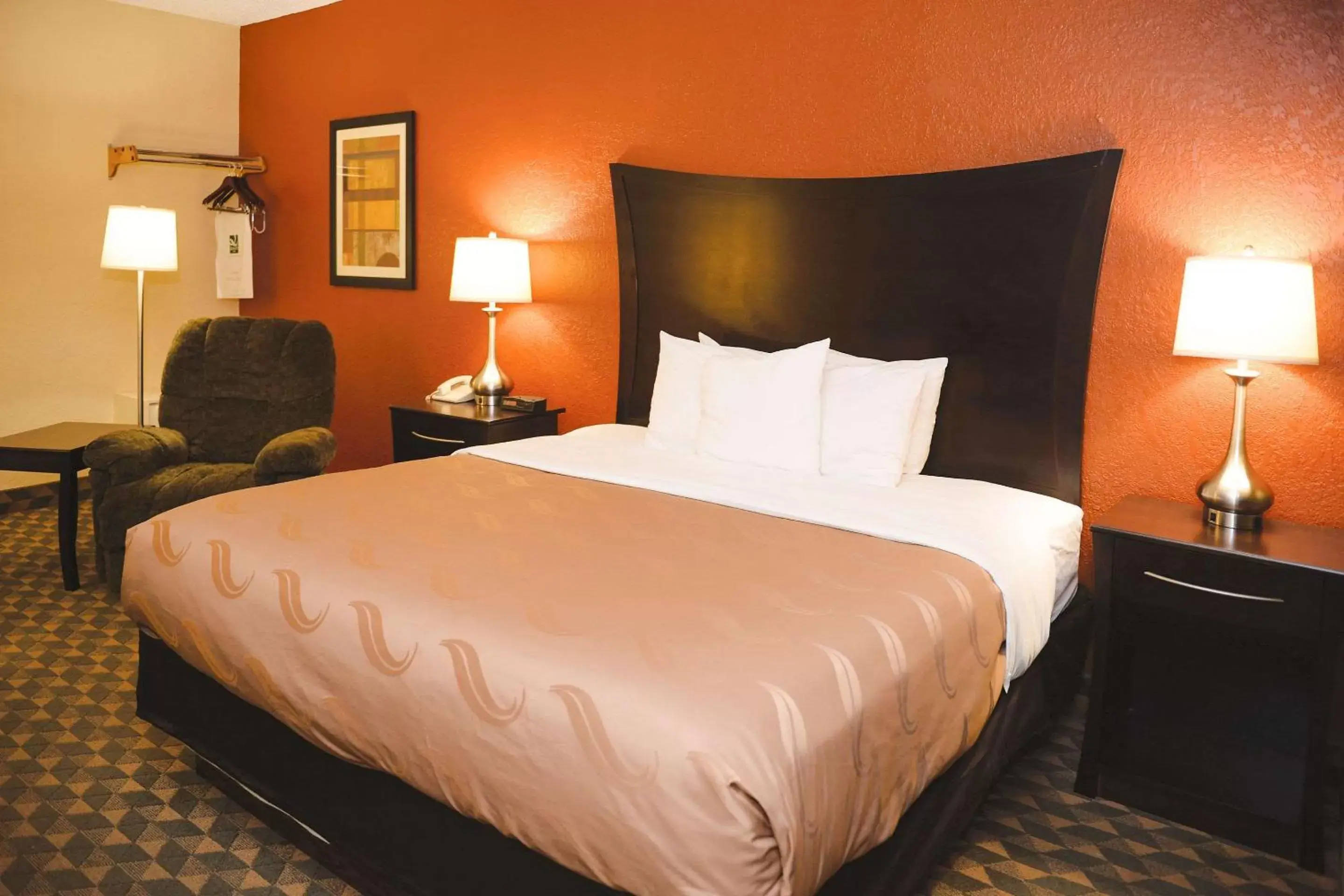 Photo of the whole room, Bed in Quality Inn & Suites Ames Conference Center Near ISU Campus