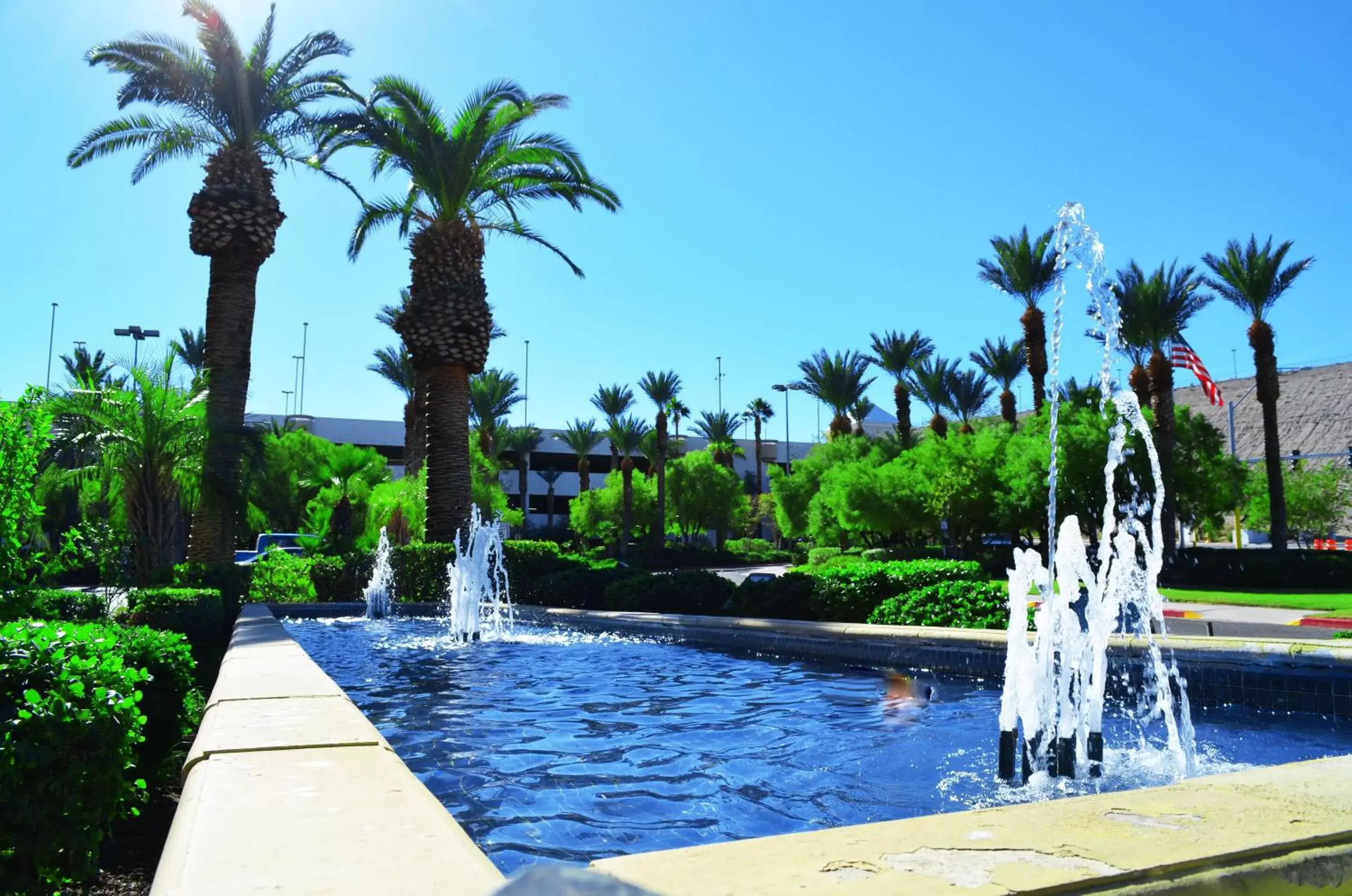 Facade/entrance in Laughlin River Lodge Facade/entrance in Laughlin River Lodge