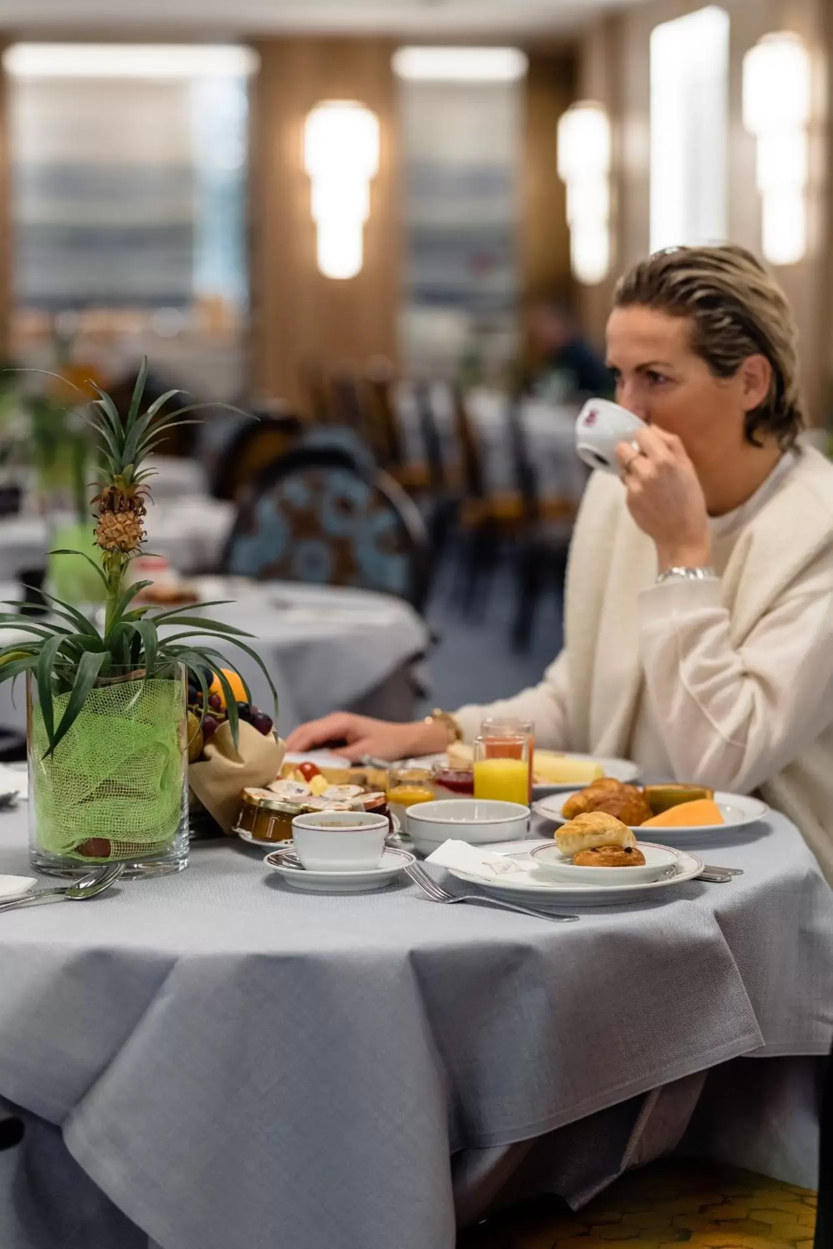 Breakfast in Hotel Le Plaza Brussels