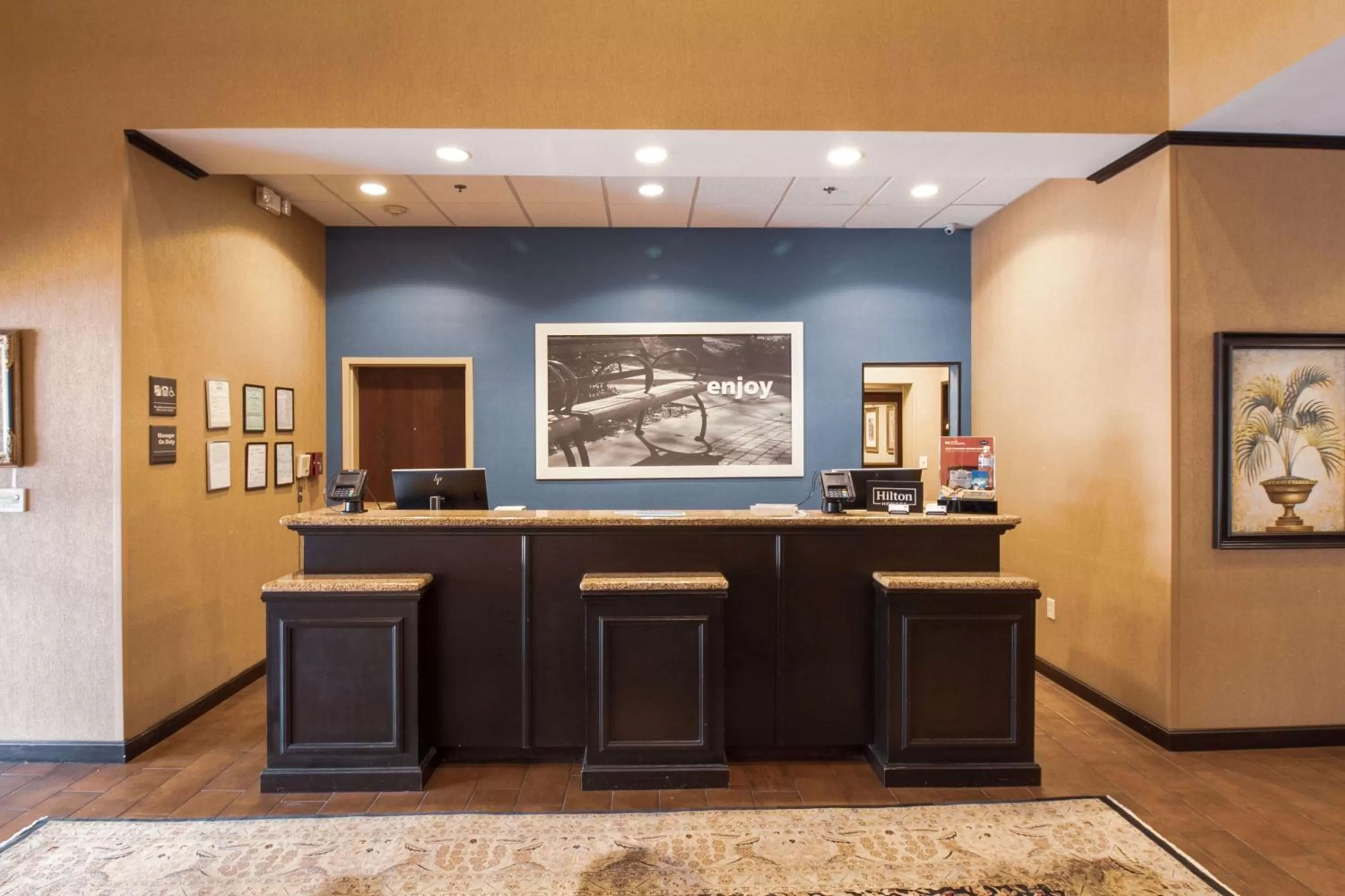 Lobby or reception in Hampton Inn & Suites Huntsville Hampton Cove
