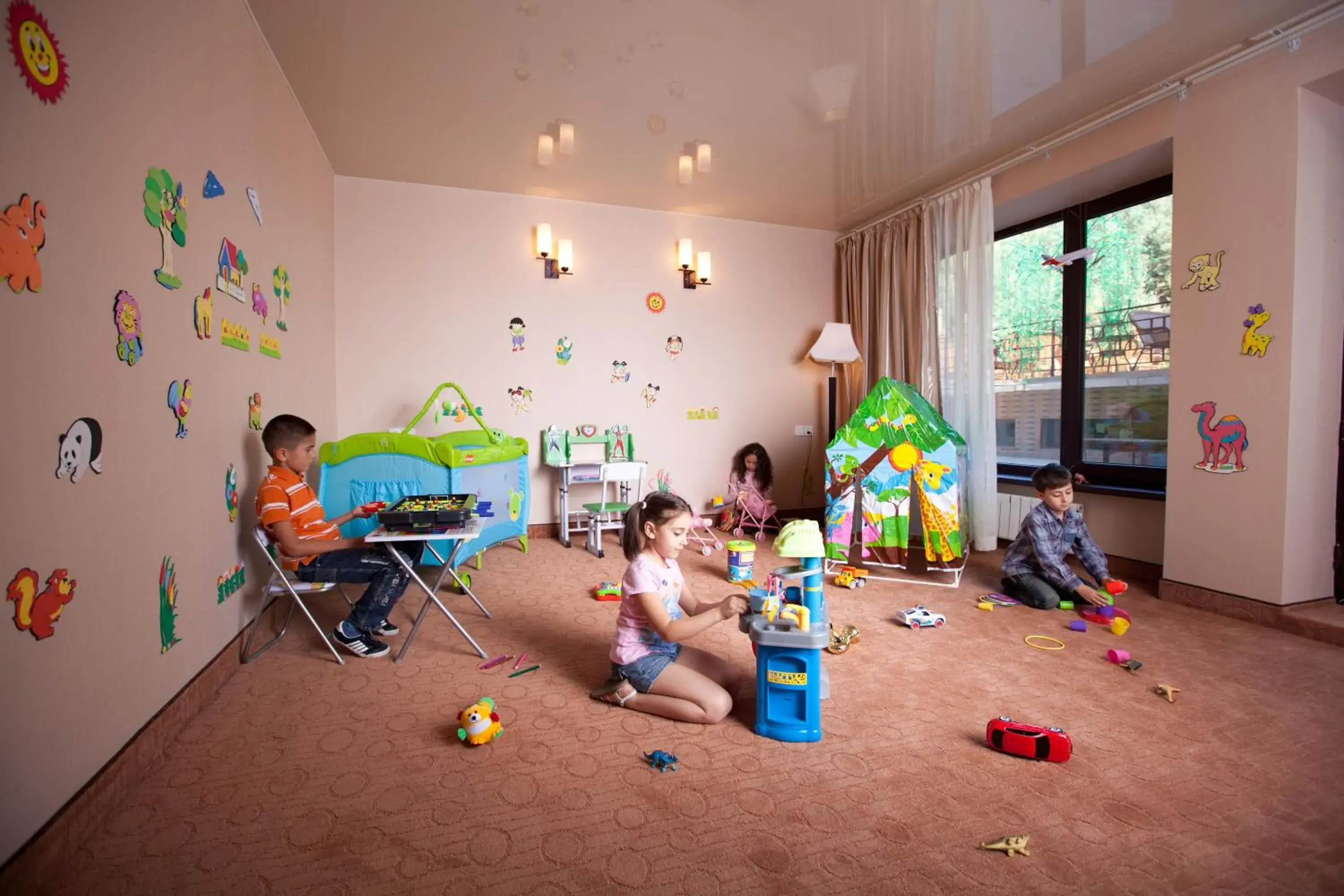 Children play ground, Kid's Club in Best Western Plus Paradise Hotel Dilijan