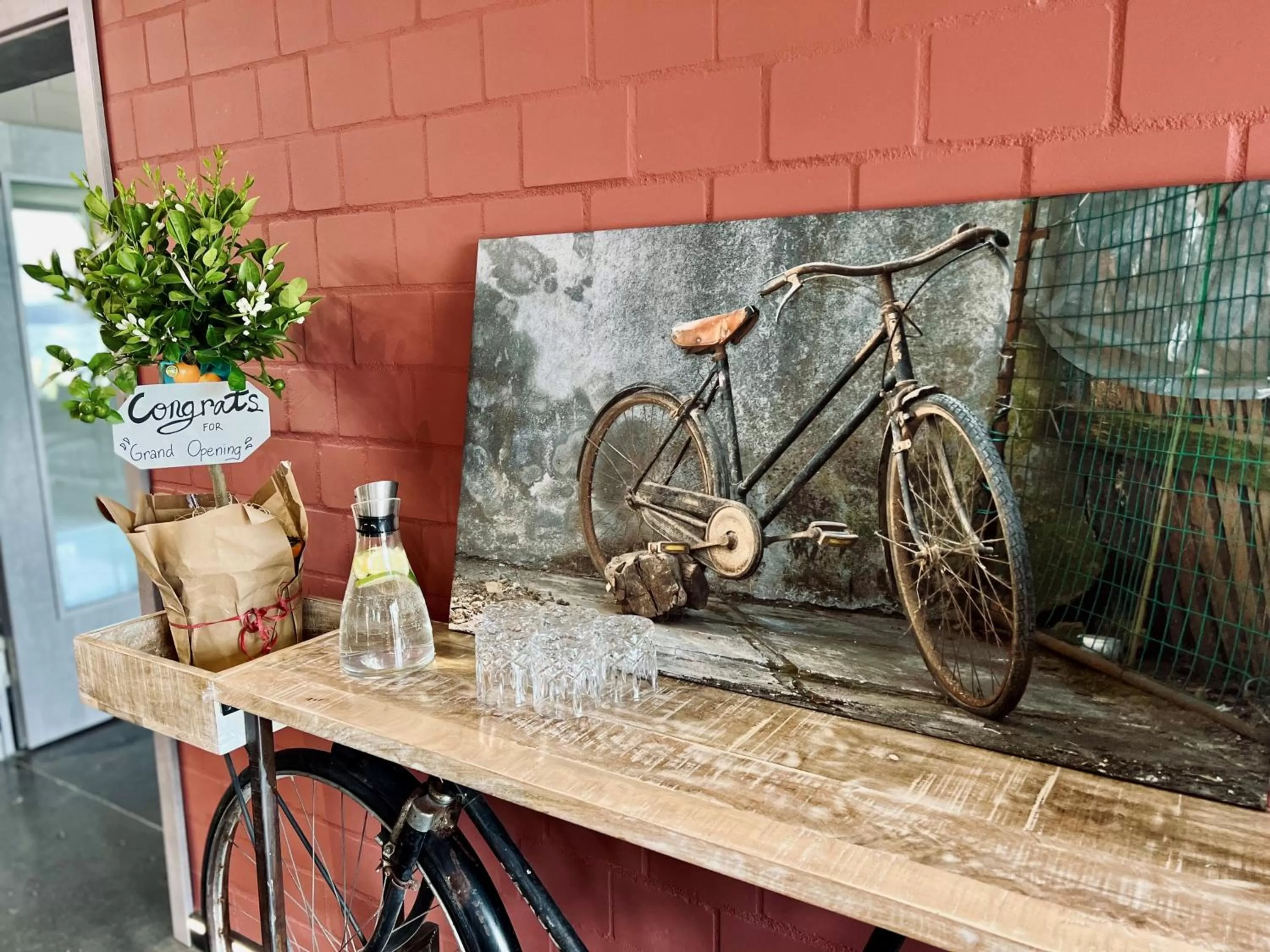 Property building in Zweirad Hotel Lenne