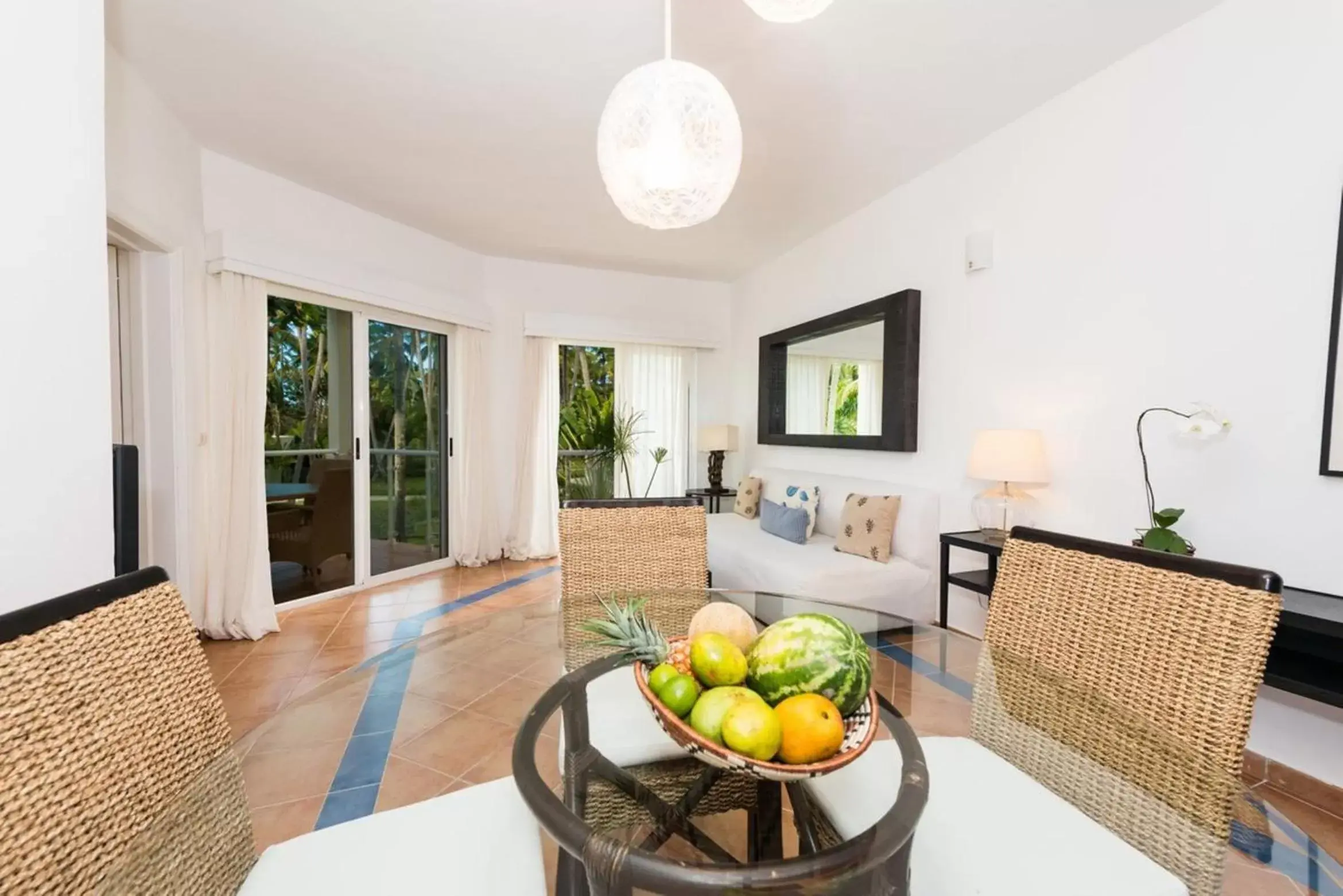 Living room, Dining Area in Coson Bay