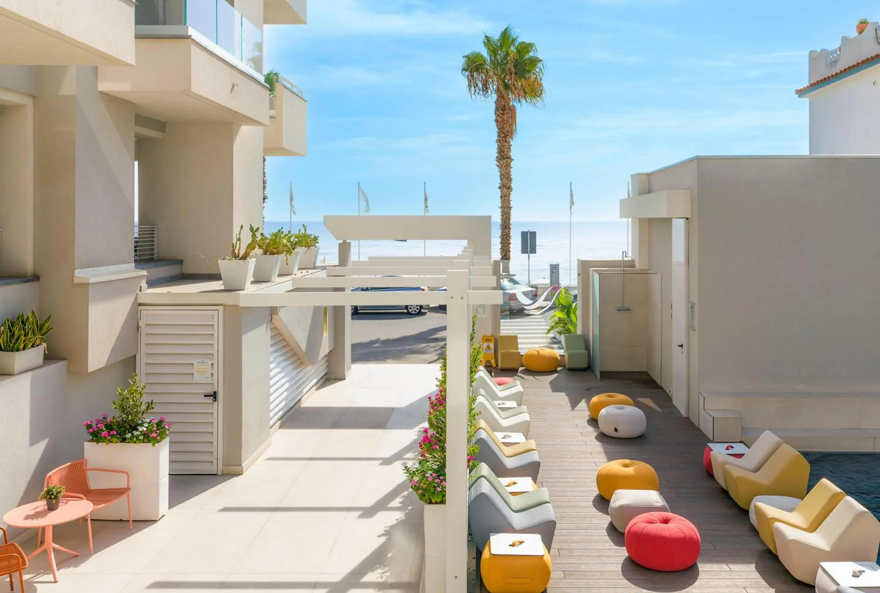 Balcony/Terrace in Albatros Beach Hotel