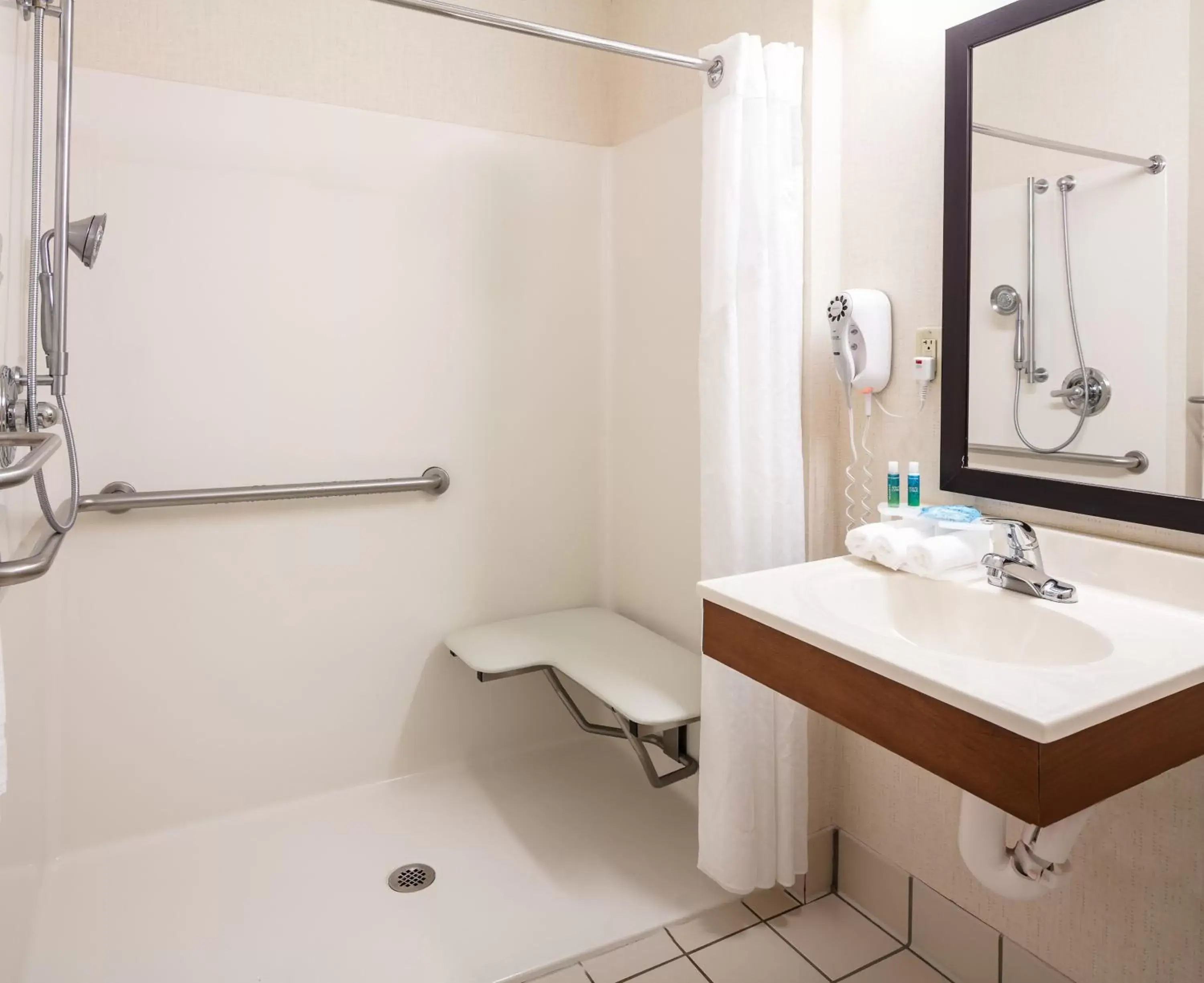 Bathroom in Holiday Inn Express Hotel & Suites Coralville, an IHG Hotel