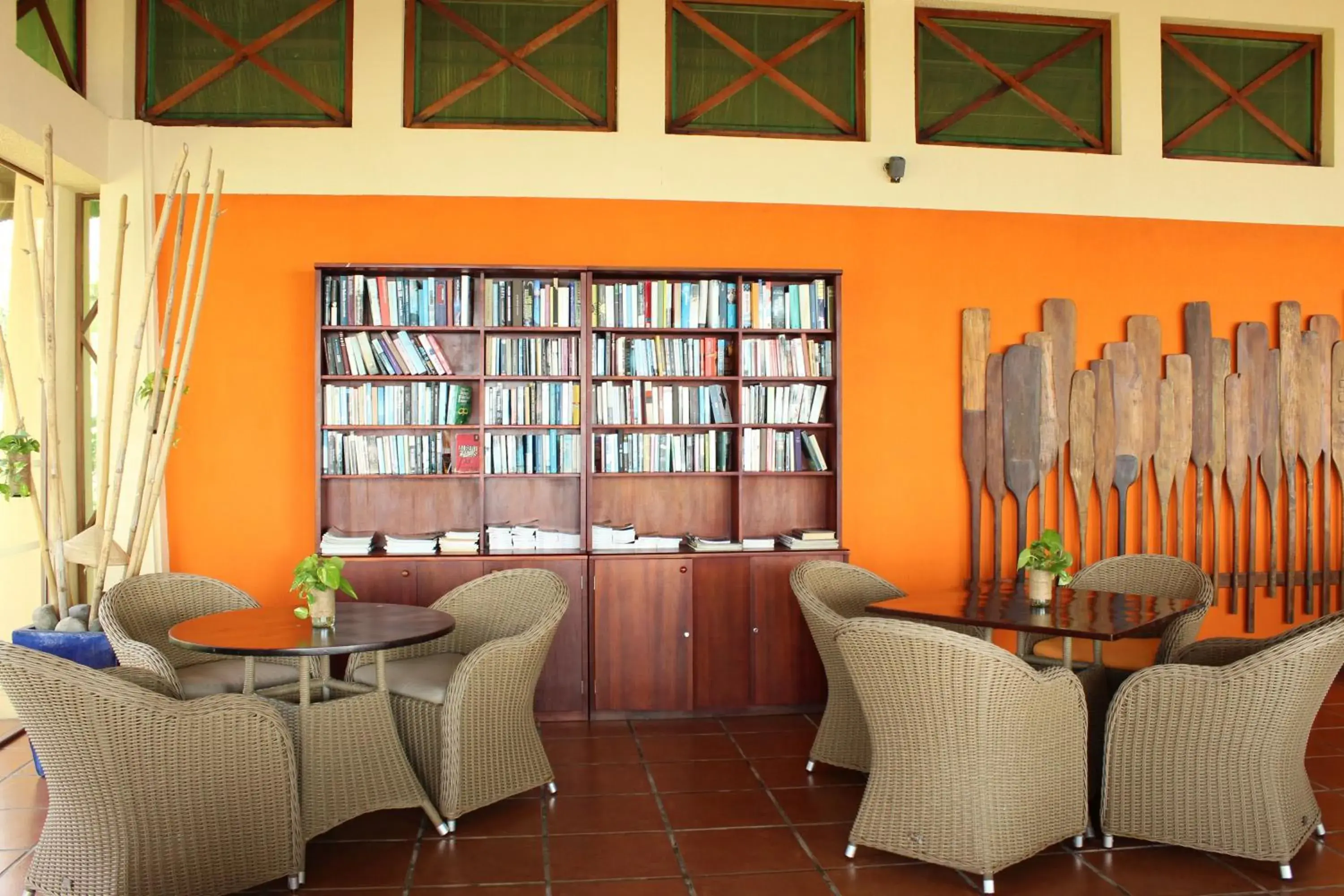 Entertainment, Library in Pandanus Resort
