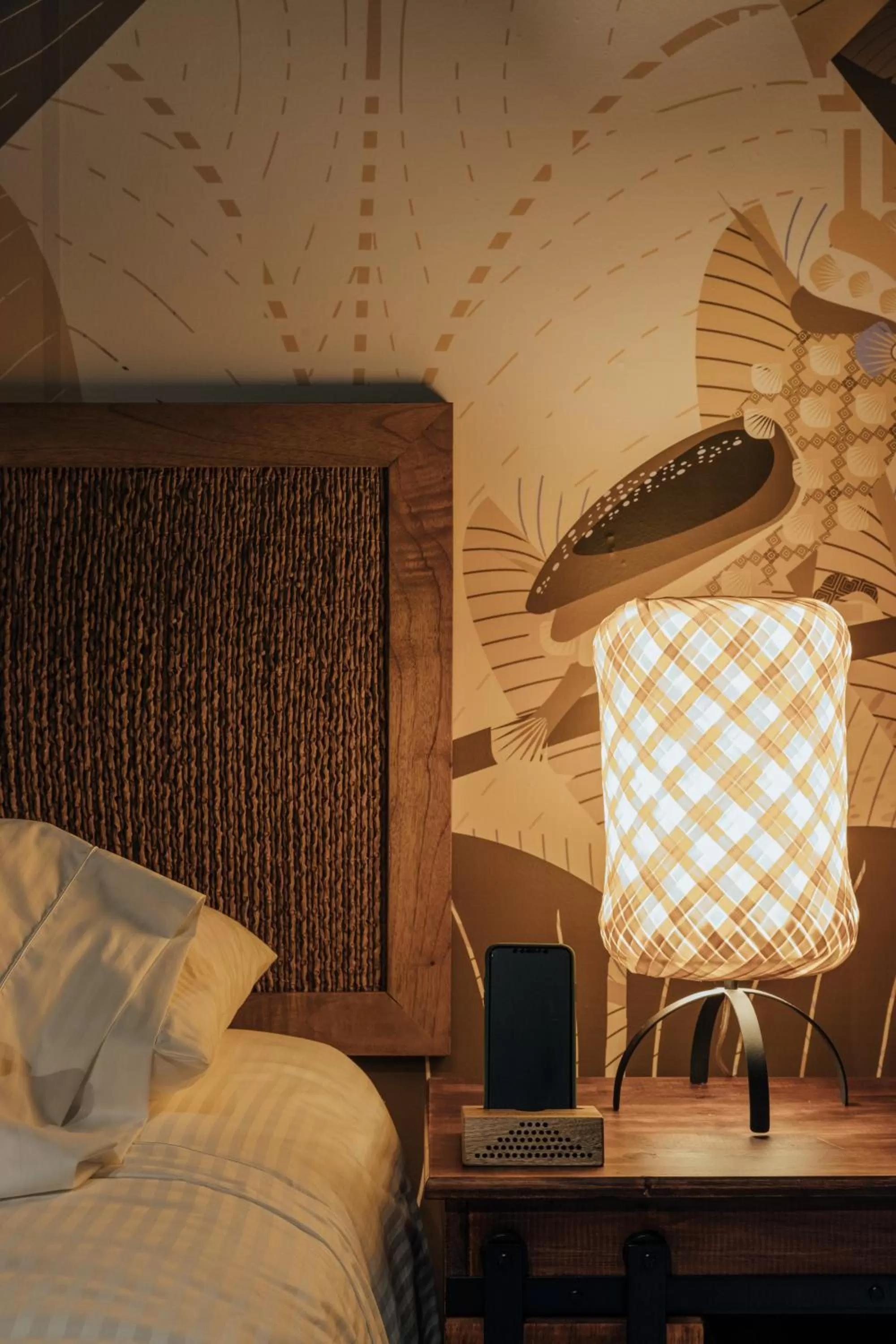 Decorative detail, Bed in Sui Boutique Hotel