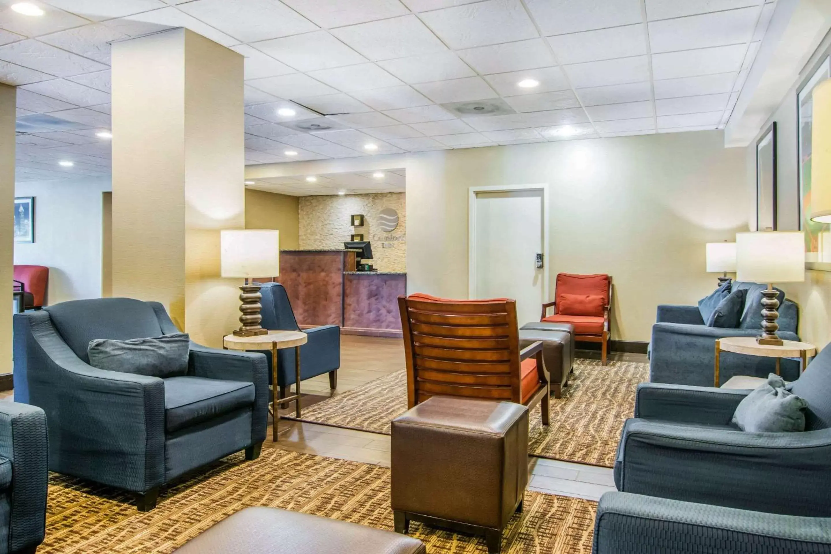 Lobby or reception, Lobby/Reception in Comfort Inn Atlanta Downtown