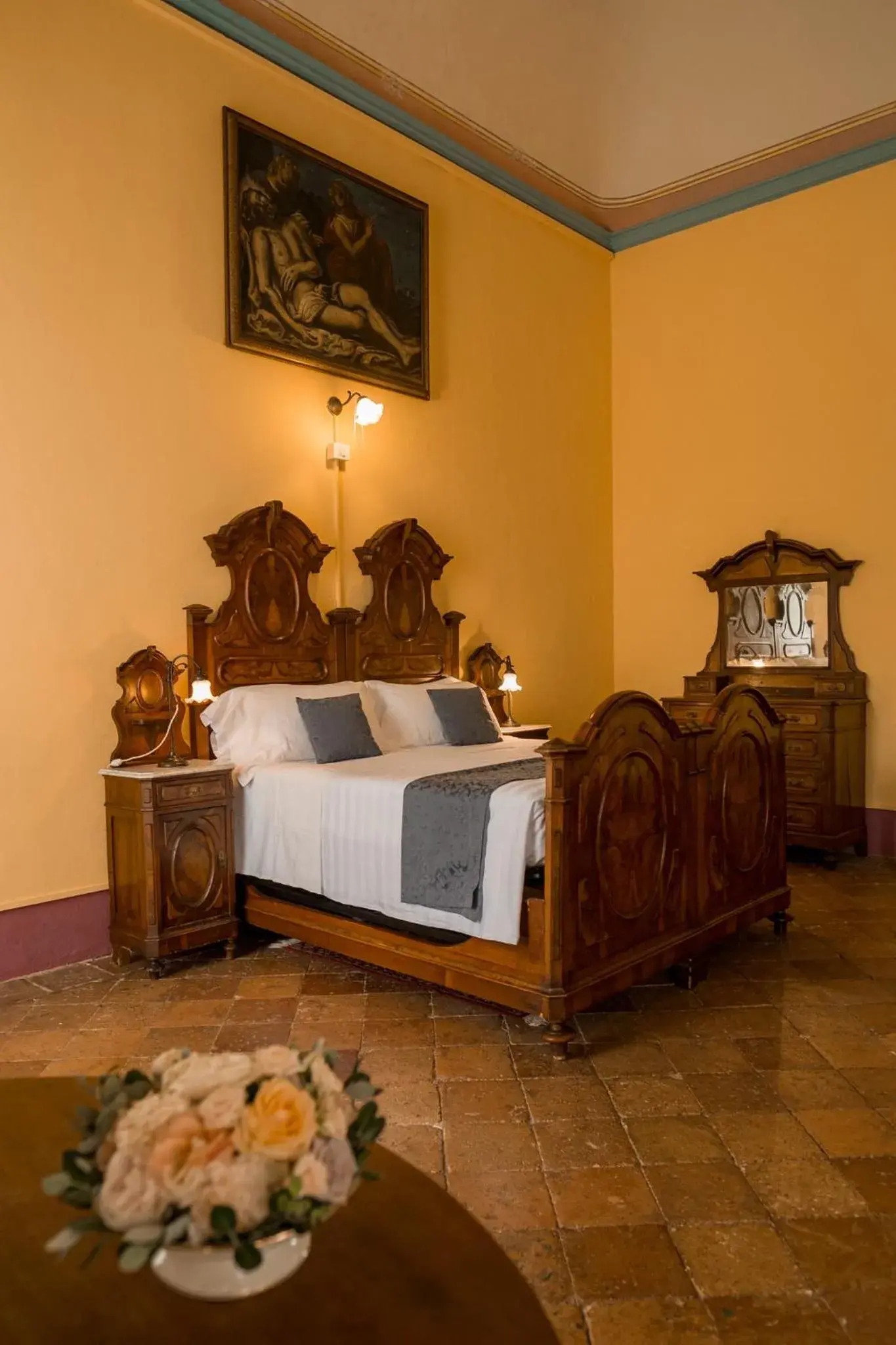 Bed in Albergo Real Castello