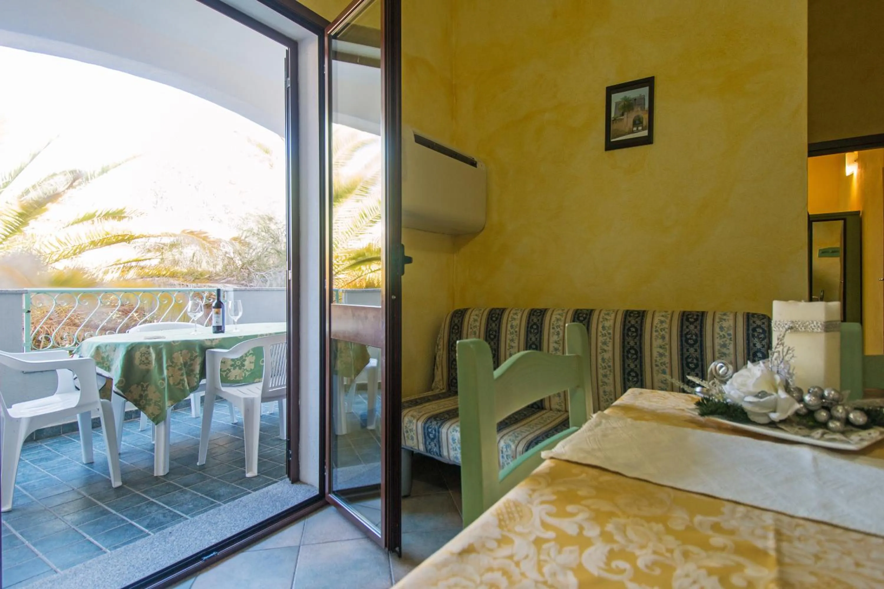 Patio in Albergo Residenziale Gli Ontani