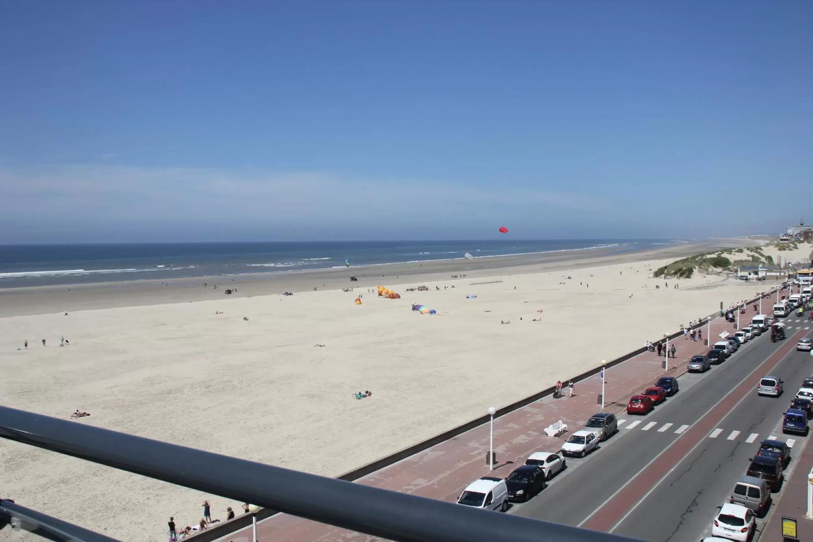 View (from property/room), Beach in The Originals Boutique, Hôtel Neptune, Berck-sur-Mer (Inter-Hotel)