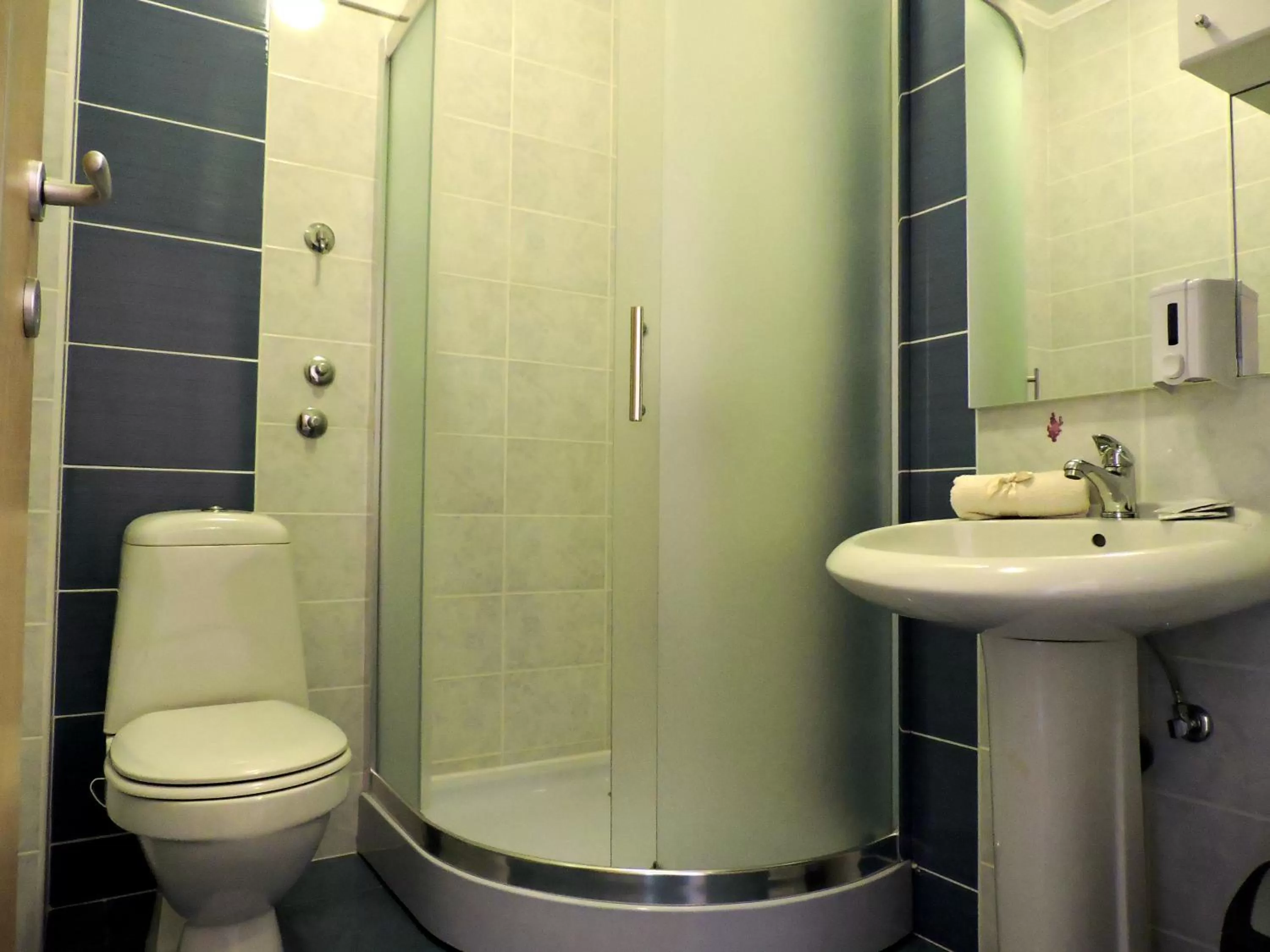 Shower in B&B Zmajevo Gnezdo 021